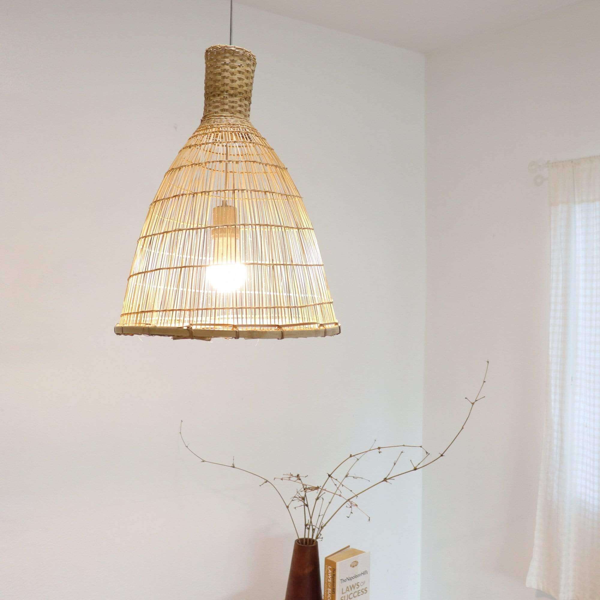 Rasri -  Bamboo Pendant Light Shade By Thaihome - Image 8