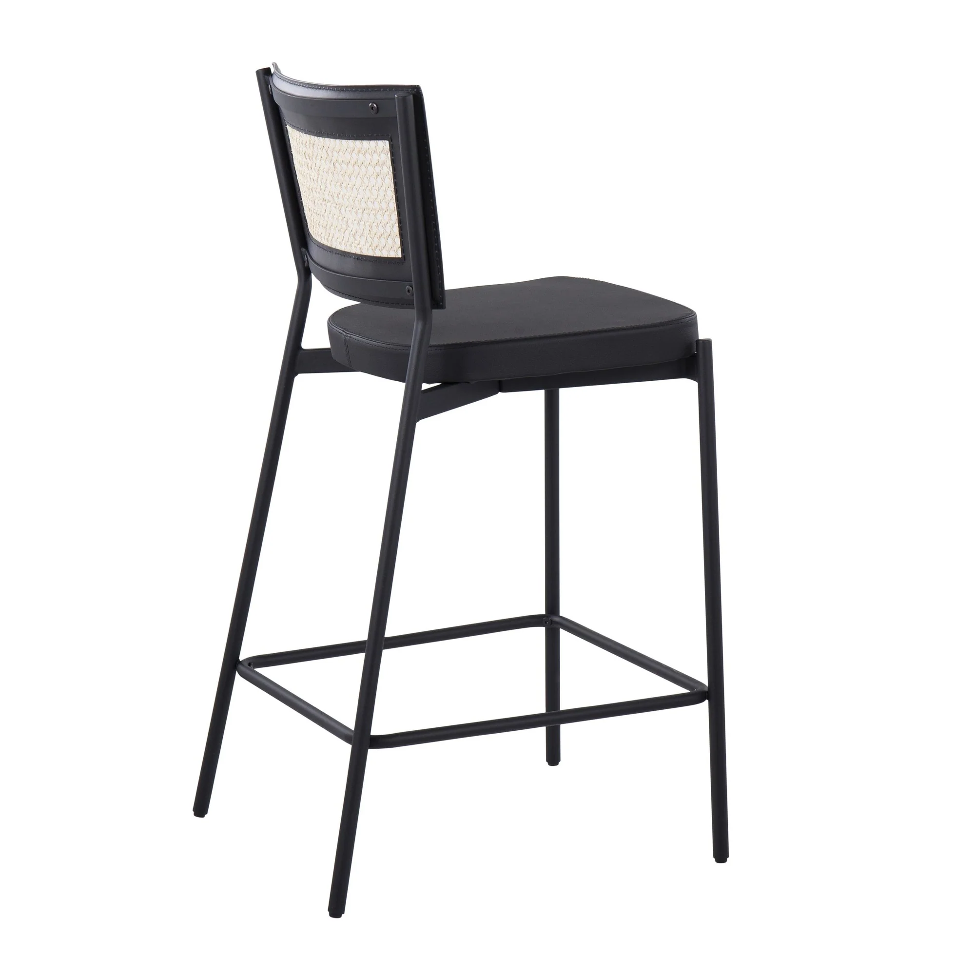 Rattan Tania Counter Stool - Set of 2 By LumiSource - Image 4