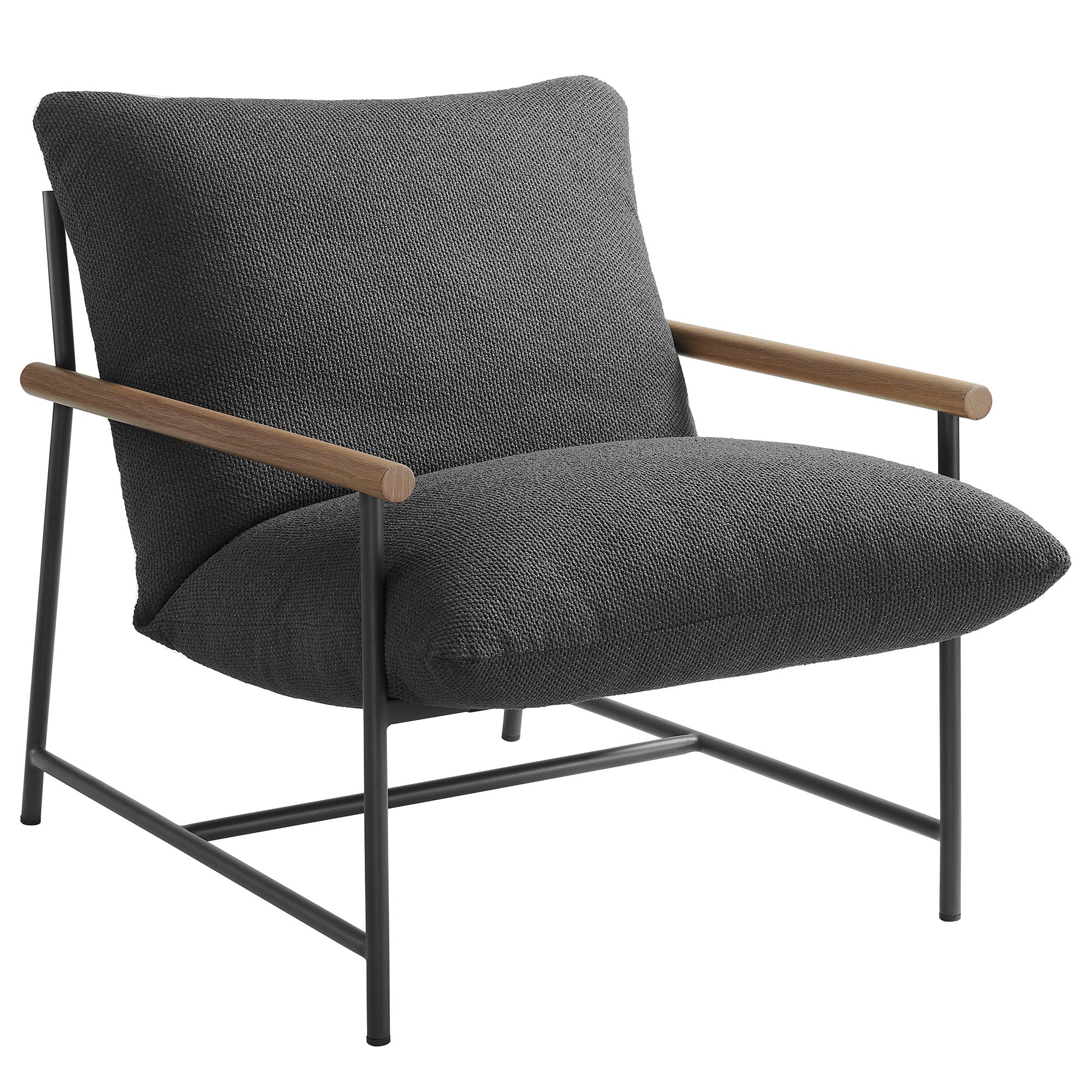 Raya Outdoor Patio Boucle Sling Lounge Chair by Modway - Image 2