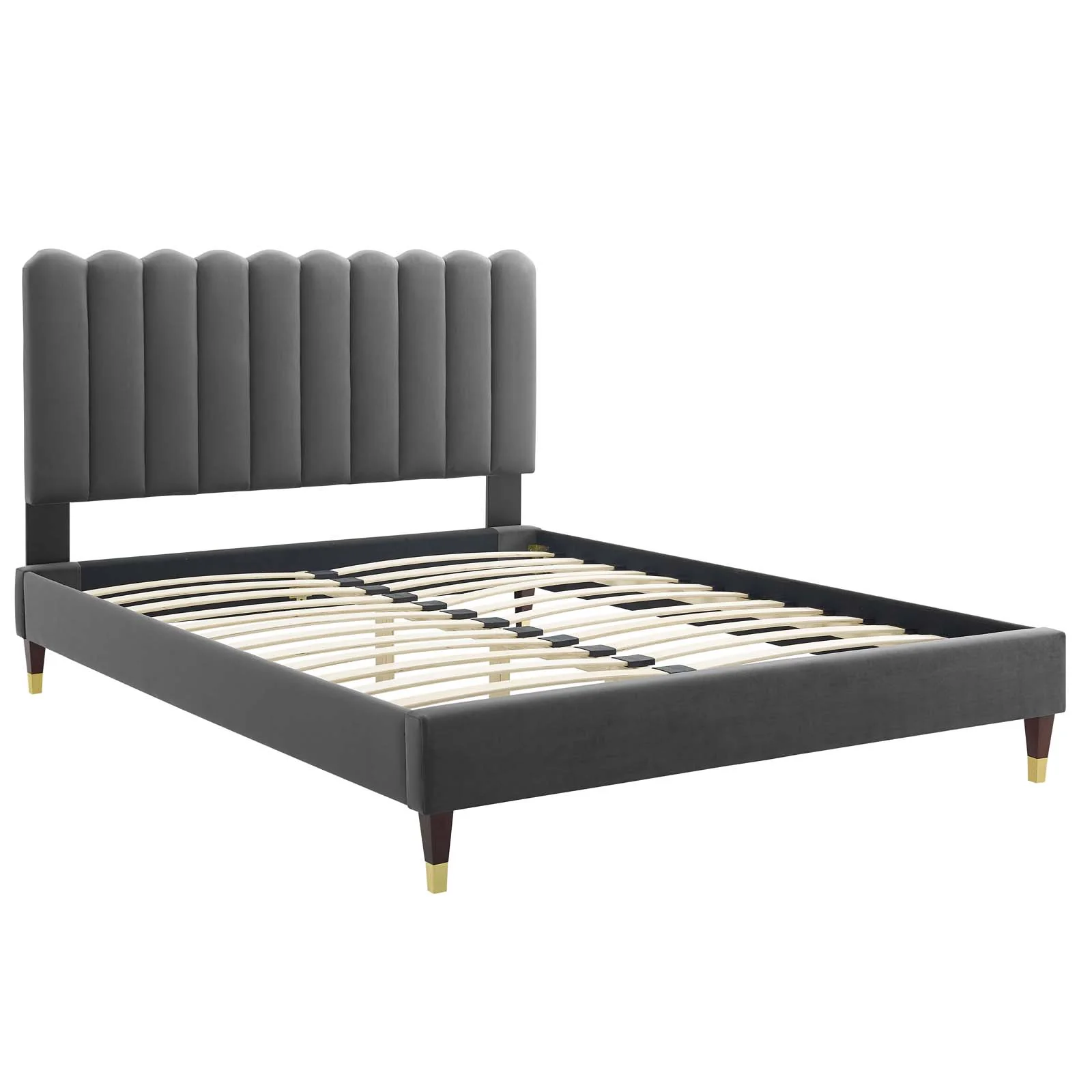 Reagan Full Performance Velvet Platform Bed By Modway - MOD-6892 - Image 10