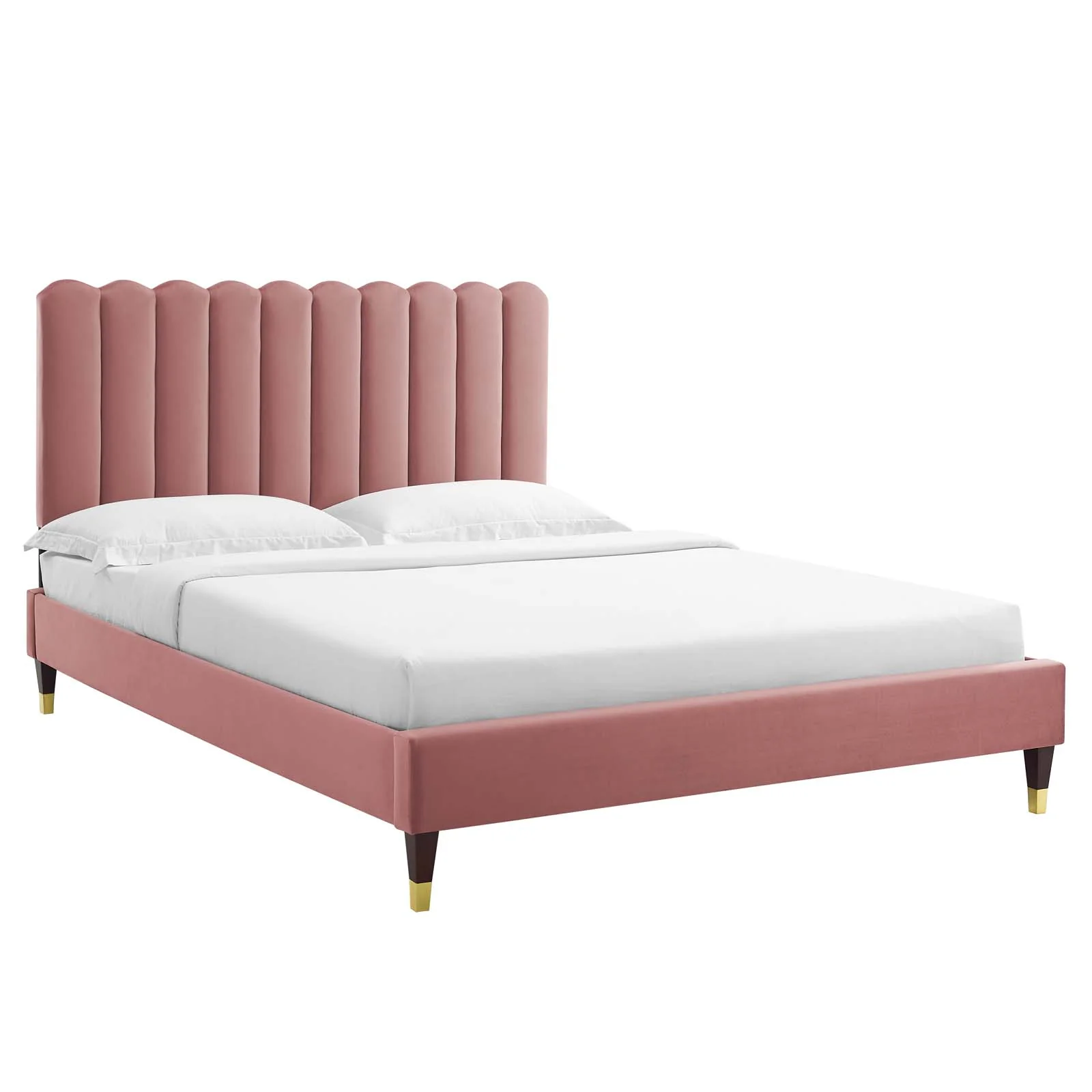 Reagan Full Performance Velvet Platform Bed By Modway - MOD-6892 - Image 17