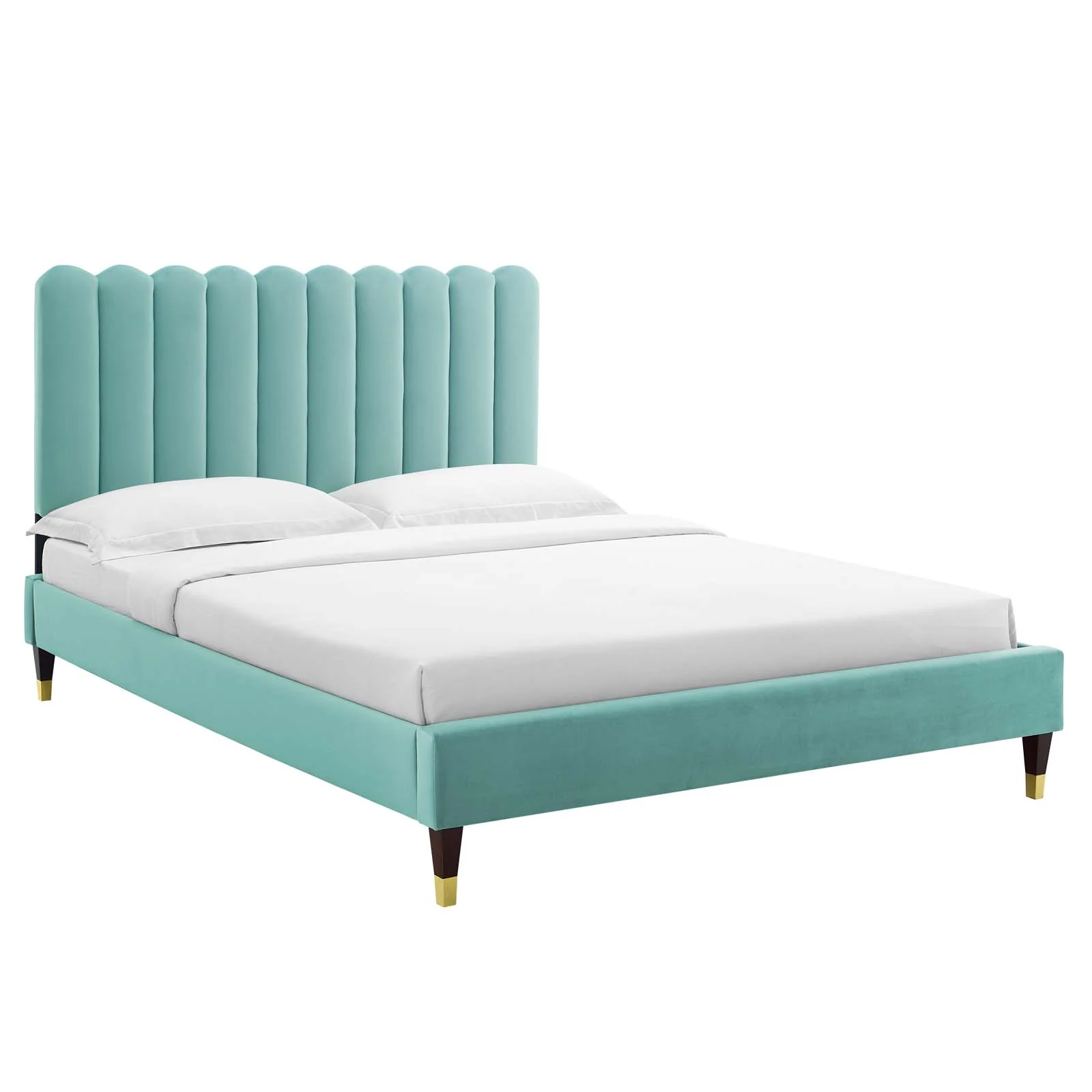 Reagan Full Performance Velvet Platform Bed By Modway - MOD-6892 - Image 49