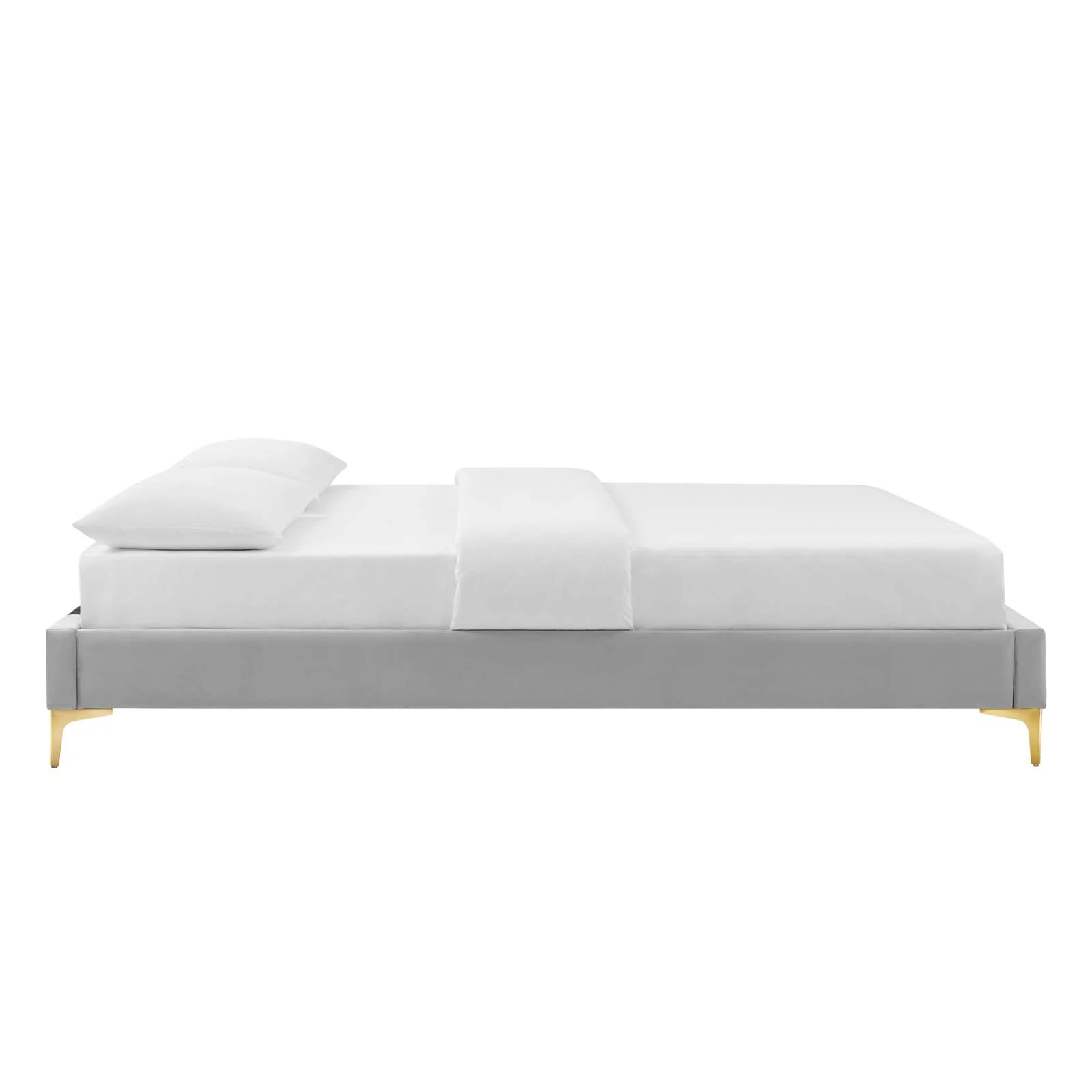 Reagan King Performance Velvet Platform Bed By Modway - MOD-7076 - Image 48