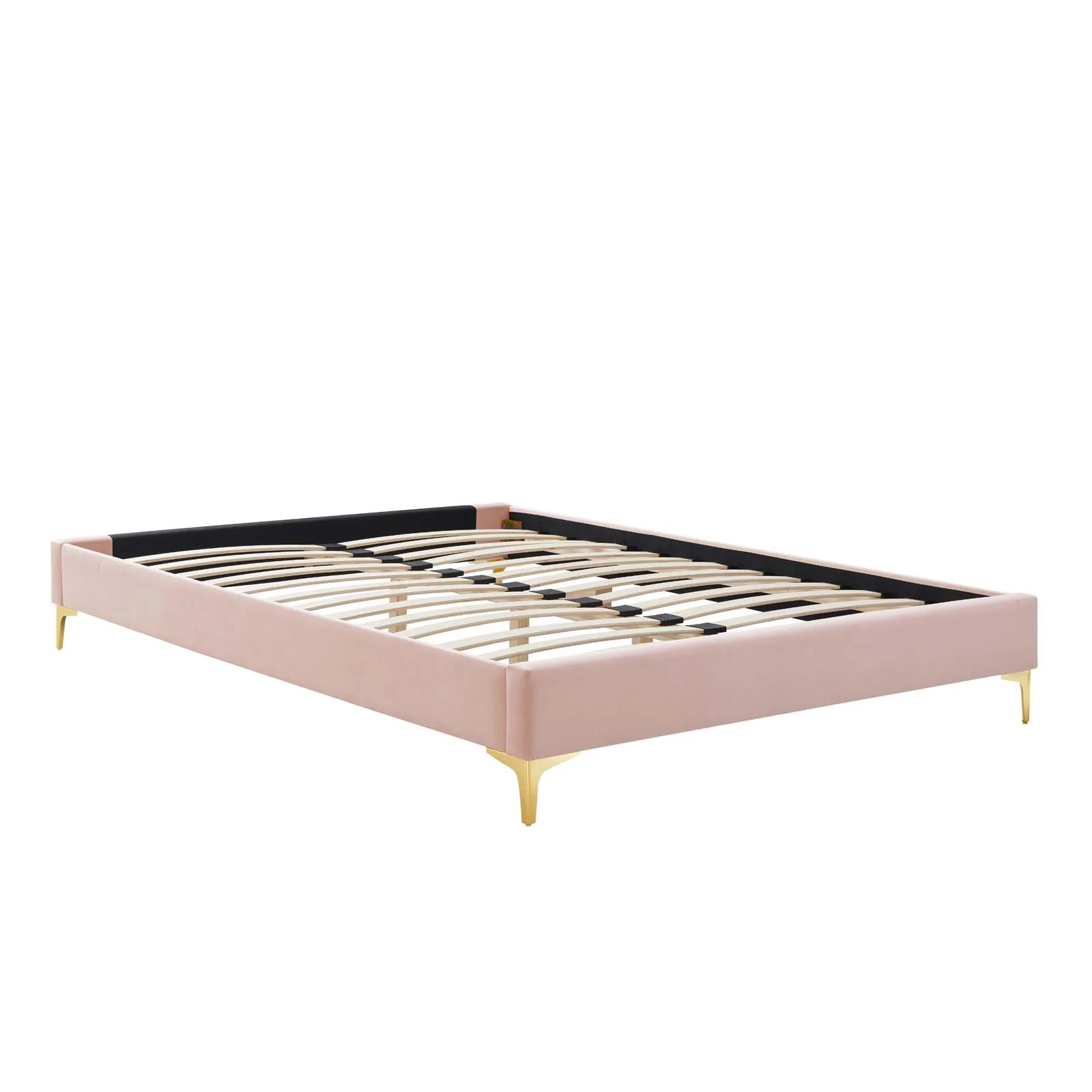 Reagan King Performance Velvet Platform Bed By Modway - MOD-7076 - Image 95
