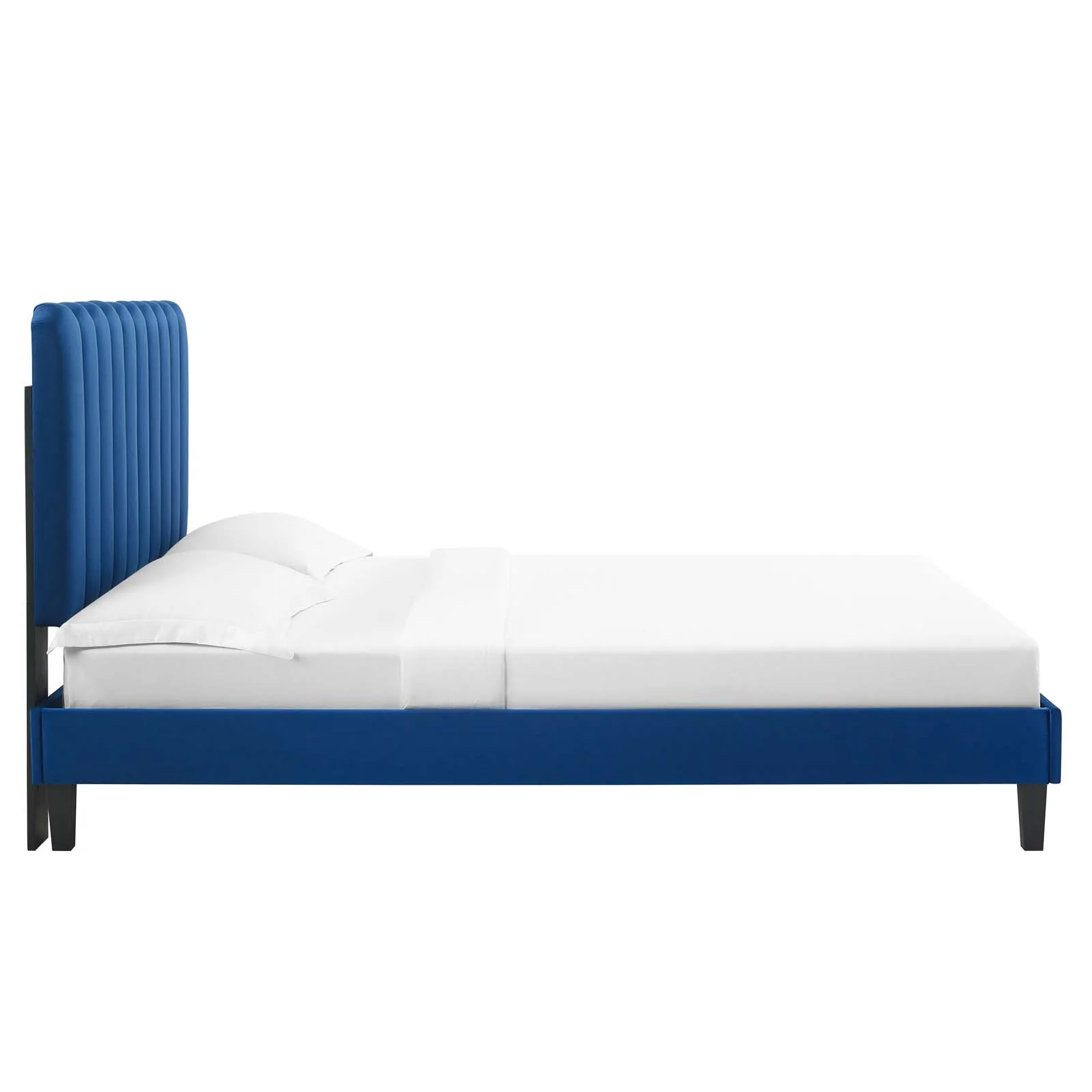 Reagan King Performance Velvet Platform Bed By Modway - MOD-7078 - Image 75