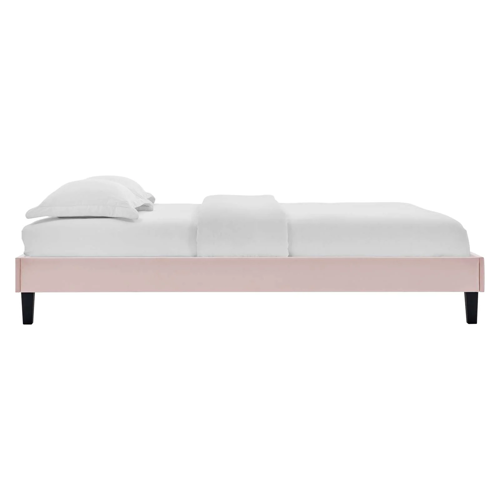 Reagan King Performance Velvet Platform Bed By Modway - MOD-7078 - Image 95