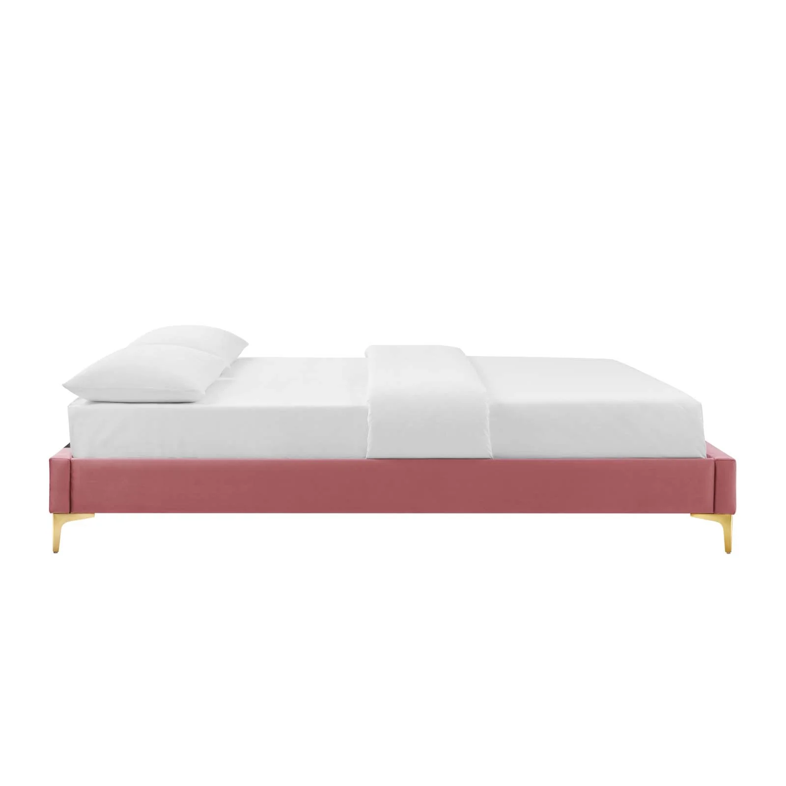 Reagan Queen Performance Velvet Platform Bed By Modway - MOD-6586 - Image 32