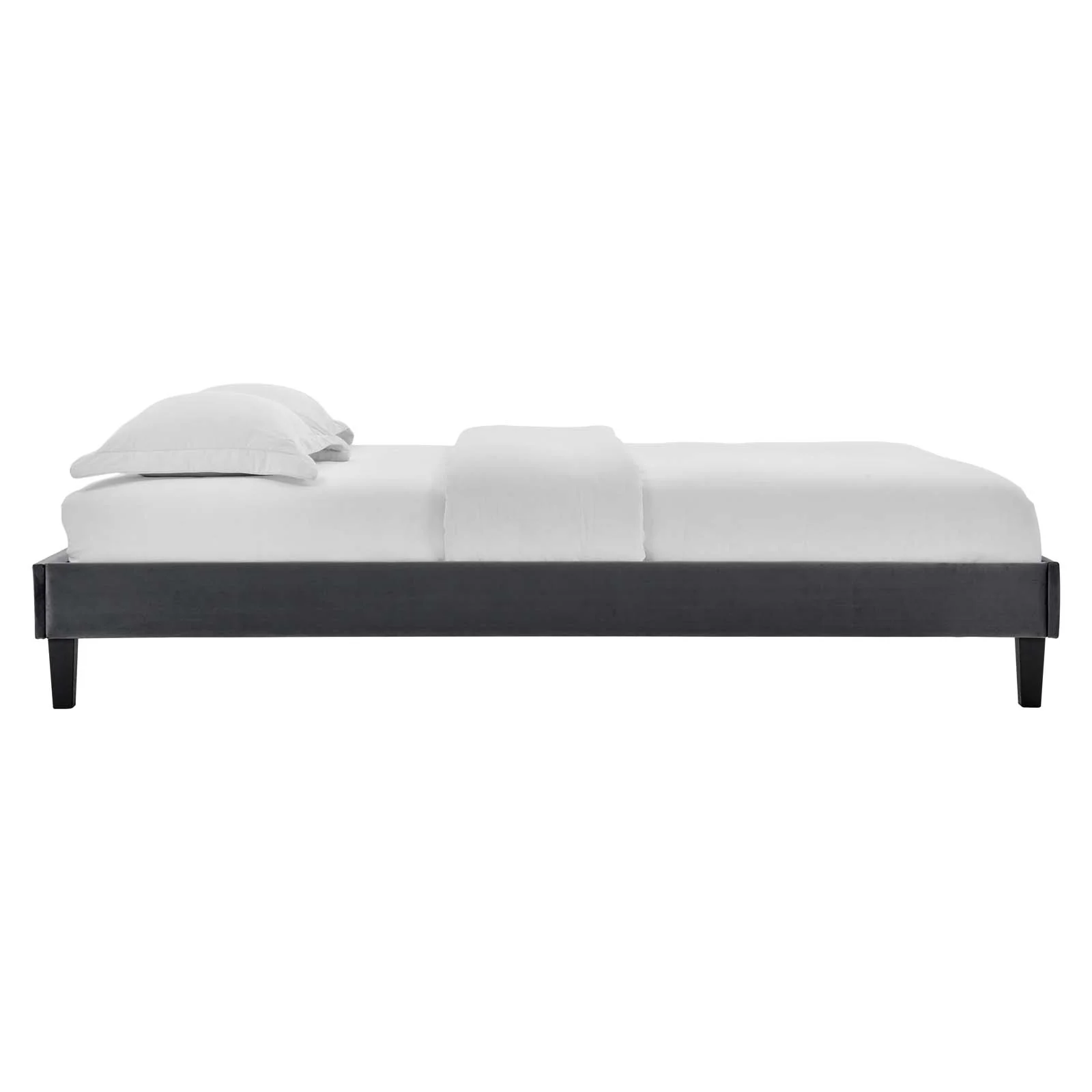 Reagan Queen Performance Velvet Platform Bed By Modway - MOD-6588 - Image 15