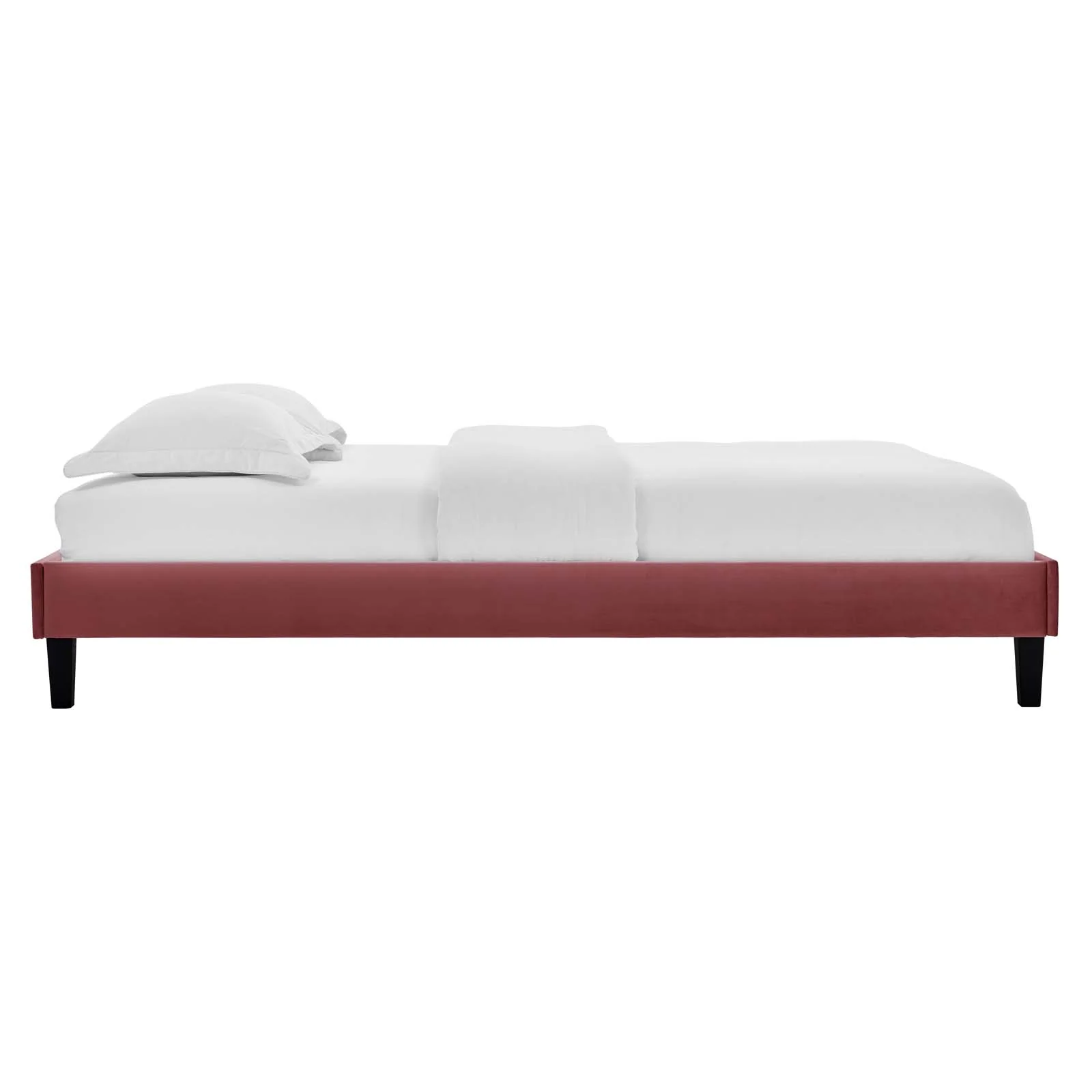 Reagan Queen Performance Velvet Platform Bed By Modway - MOD-6588 - Image 31
