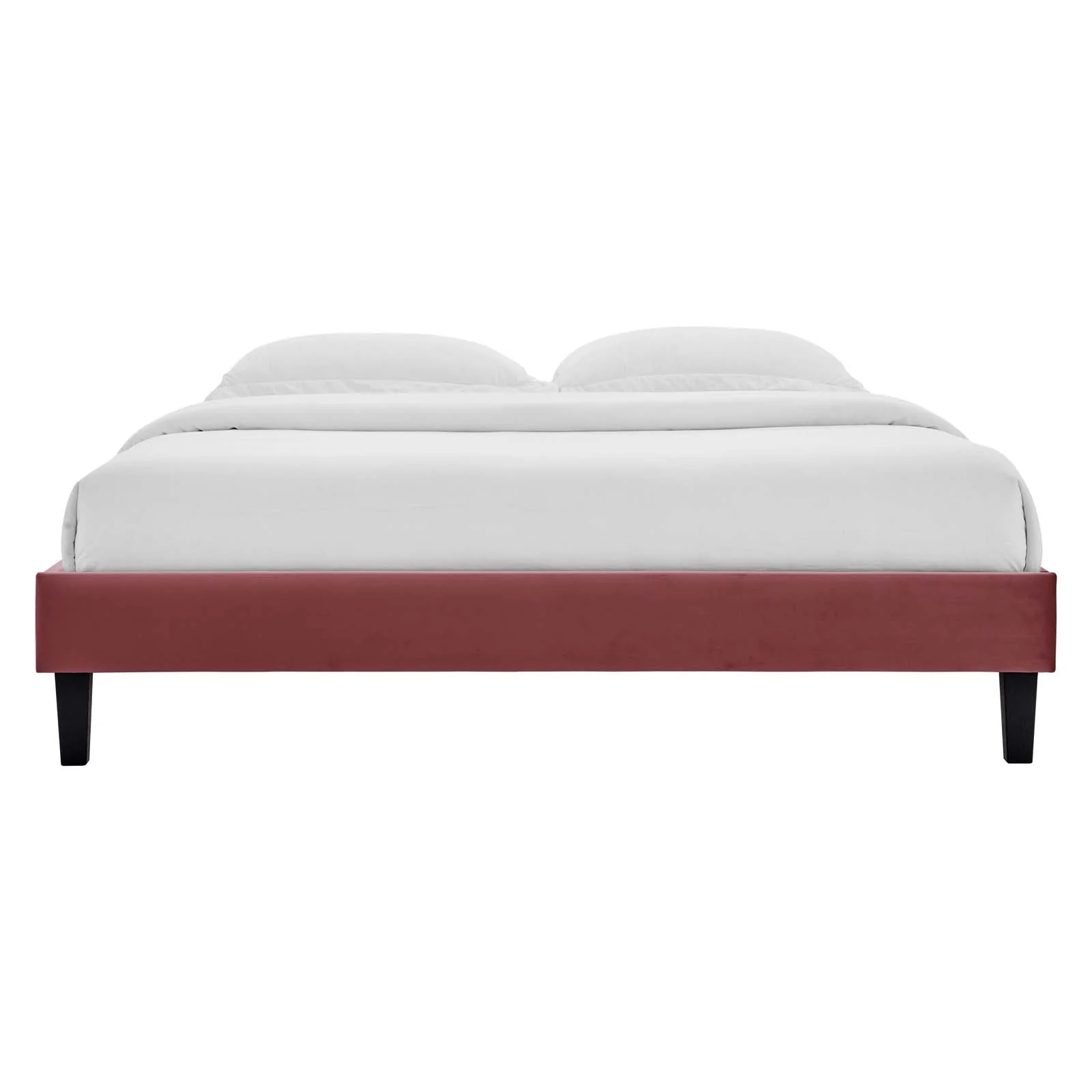 Reagan Queen Performance Velvet Platform Bed By Modway - MOD-6588 - Image 32
