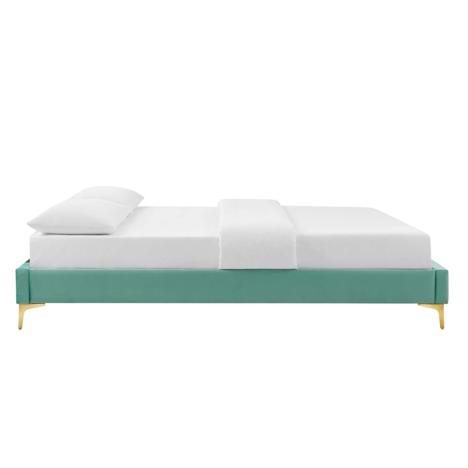 Reagan Twin Performance Velvet Platform Bed By Modway - MOD-6885 - Image 64