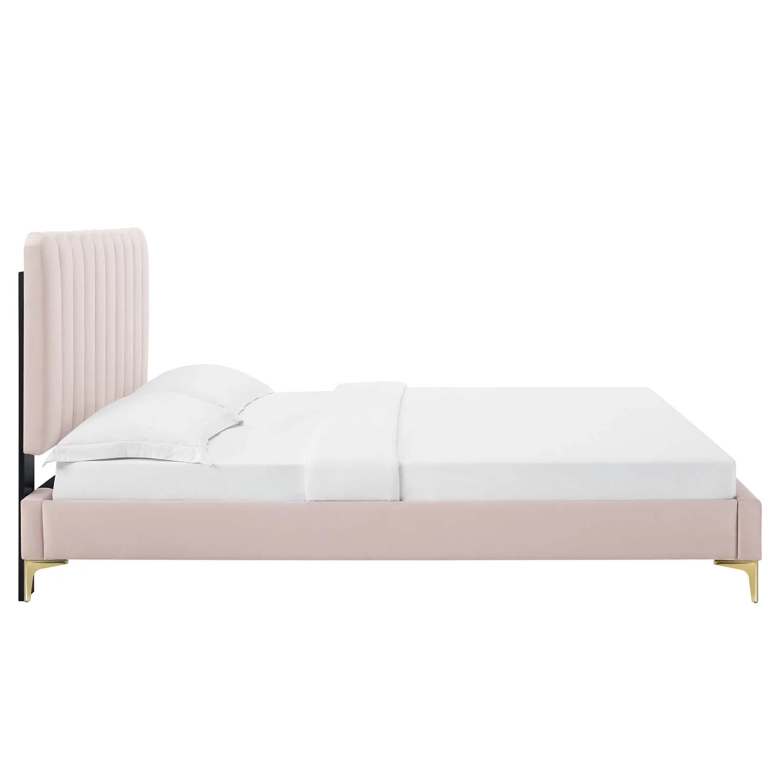 Reagan Twin Performance Velvet Platform Bed By Modway - MOD-6885 - Image 91