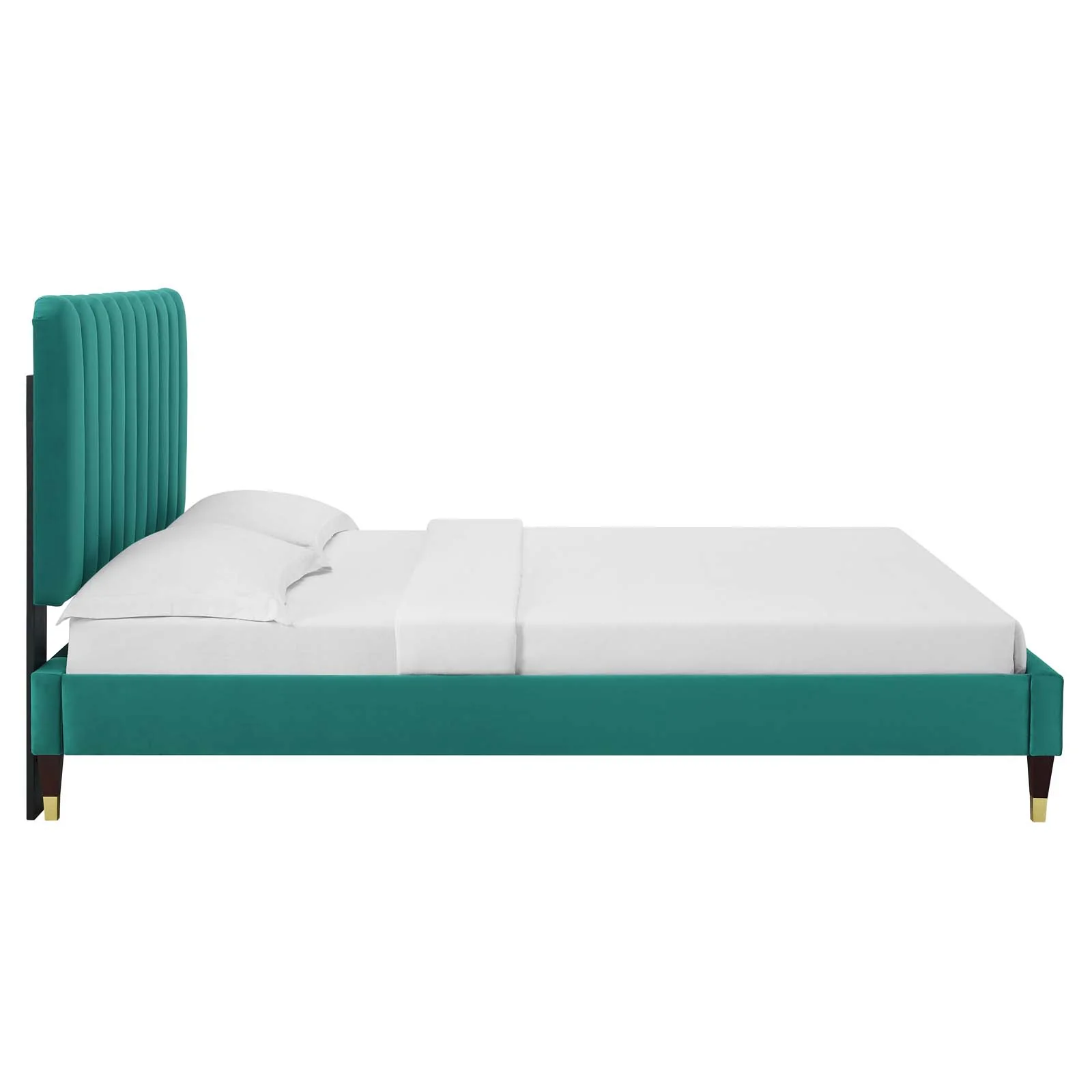 Reagan Twin Performance Velvet Platform Bed By Modway - MOD-6886 - Image 107