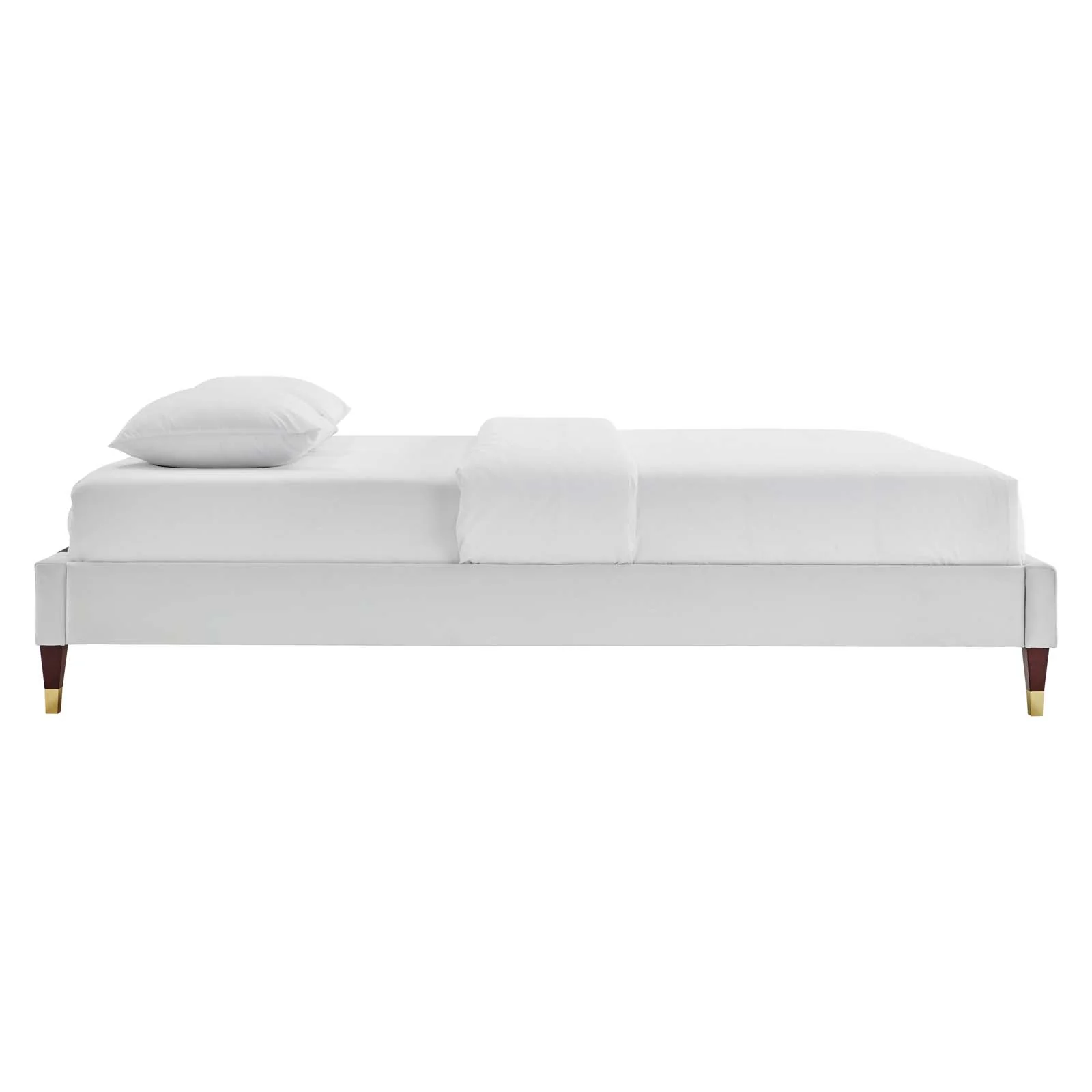 Reagan Twin Performance Velvet Platform Bed By Modway - MOD-6886 - Image 48