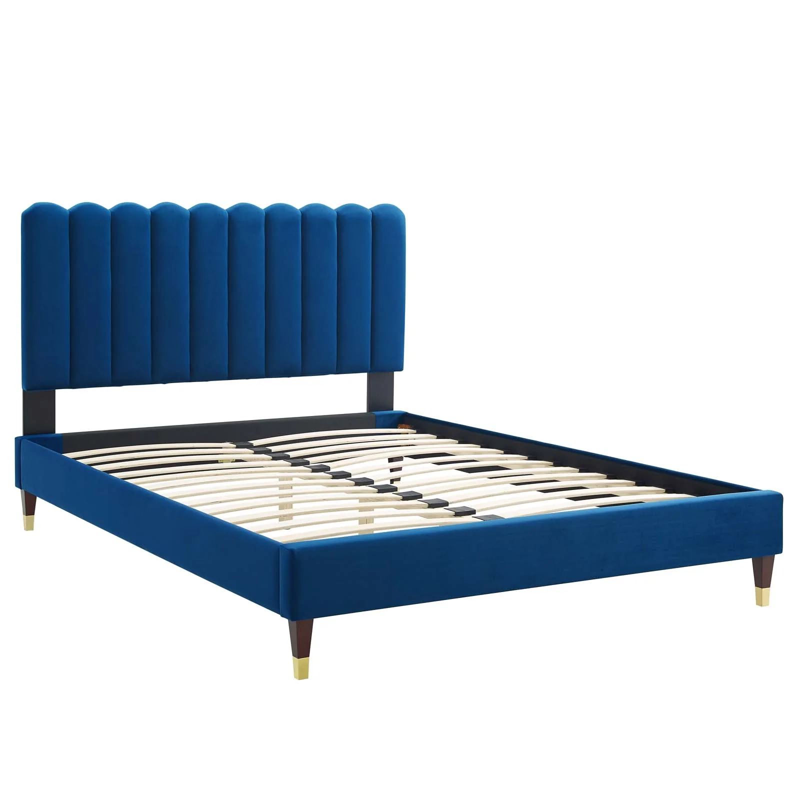 Reagan Twin Performance Velvet Platform Bed By Modway - MOD-6886 - Image 74