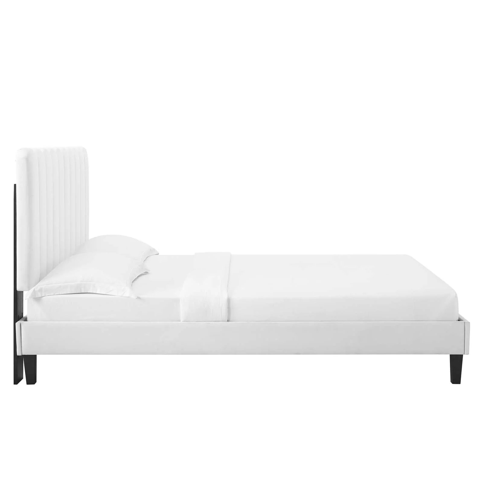 Reagan Twin Performance Velvet Platform Bed By Modway - MOD-6887 - Image 123