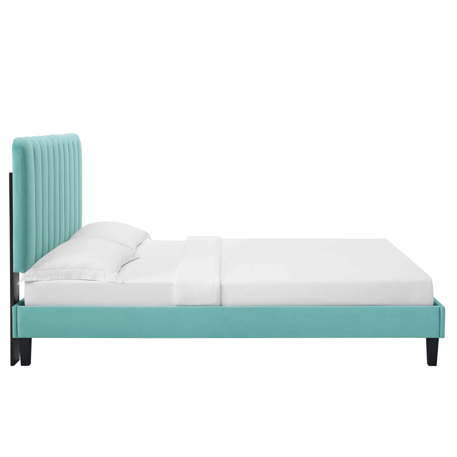 Reagan Twin Performance Velvet Platform Bed By Modway - MOD-6887 - Image 59