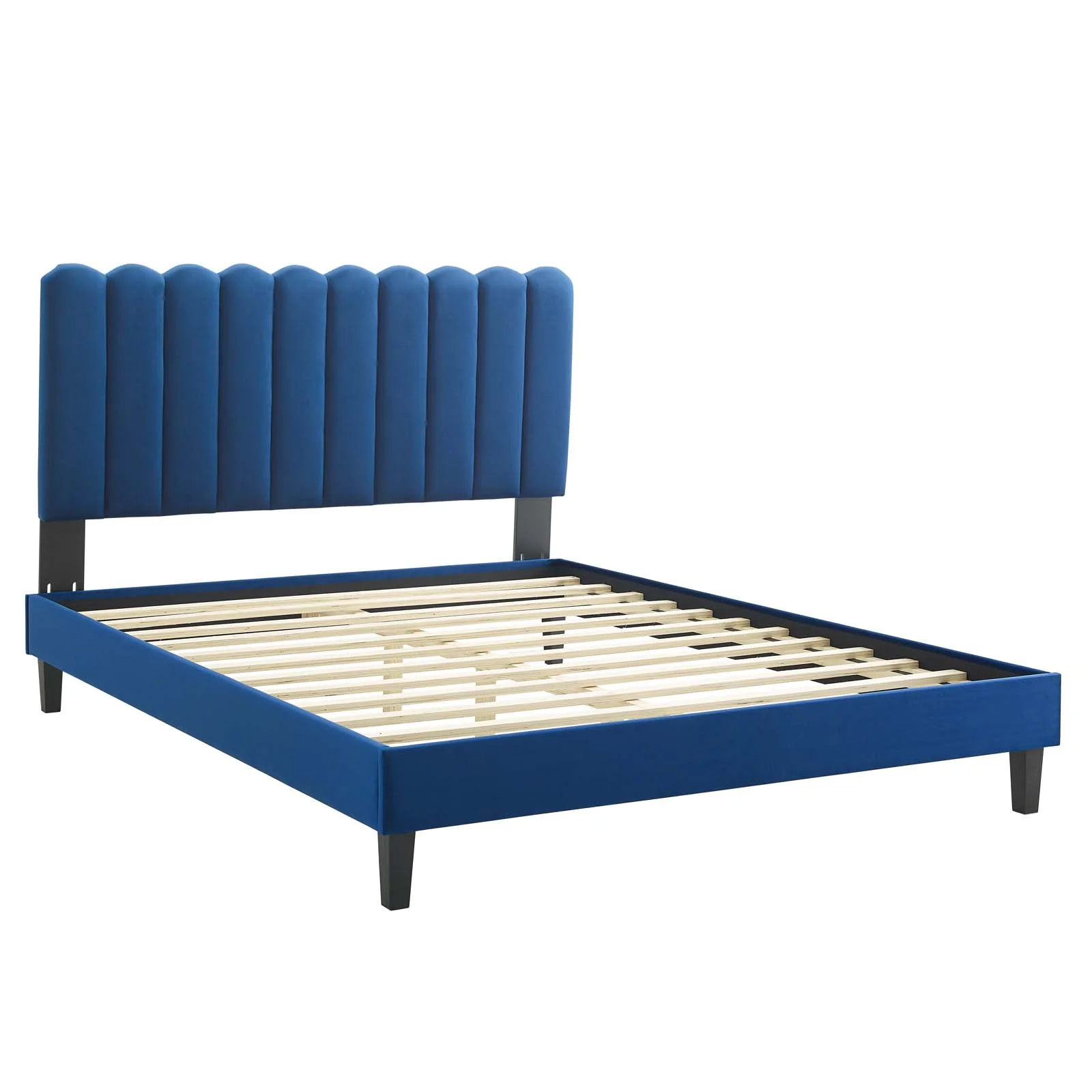 Reagan Twin Performance Velvet Platform Bed By Modway - MOD-6887 - Image 74