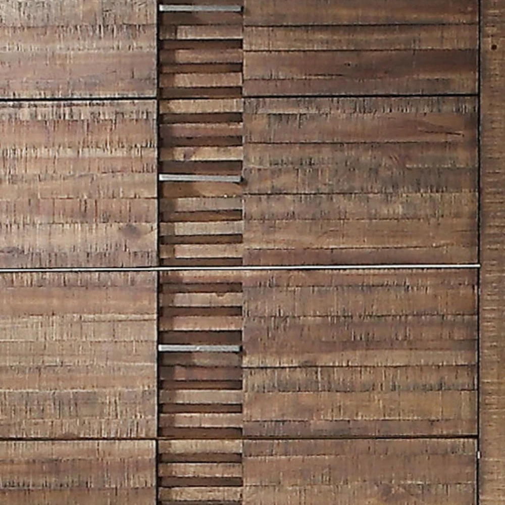 Reclaimed Oak Wood Chest By Homeroots - 286551 - Image 6