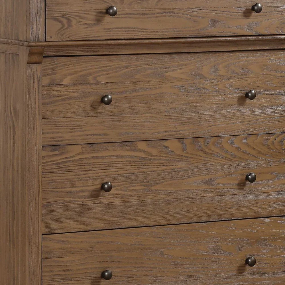 Reclaimed Oak Wood Chest By Homeroots - 347187 - Image 5