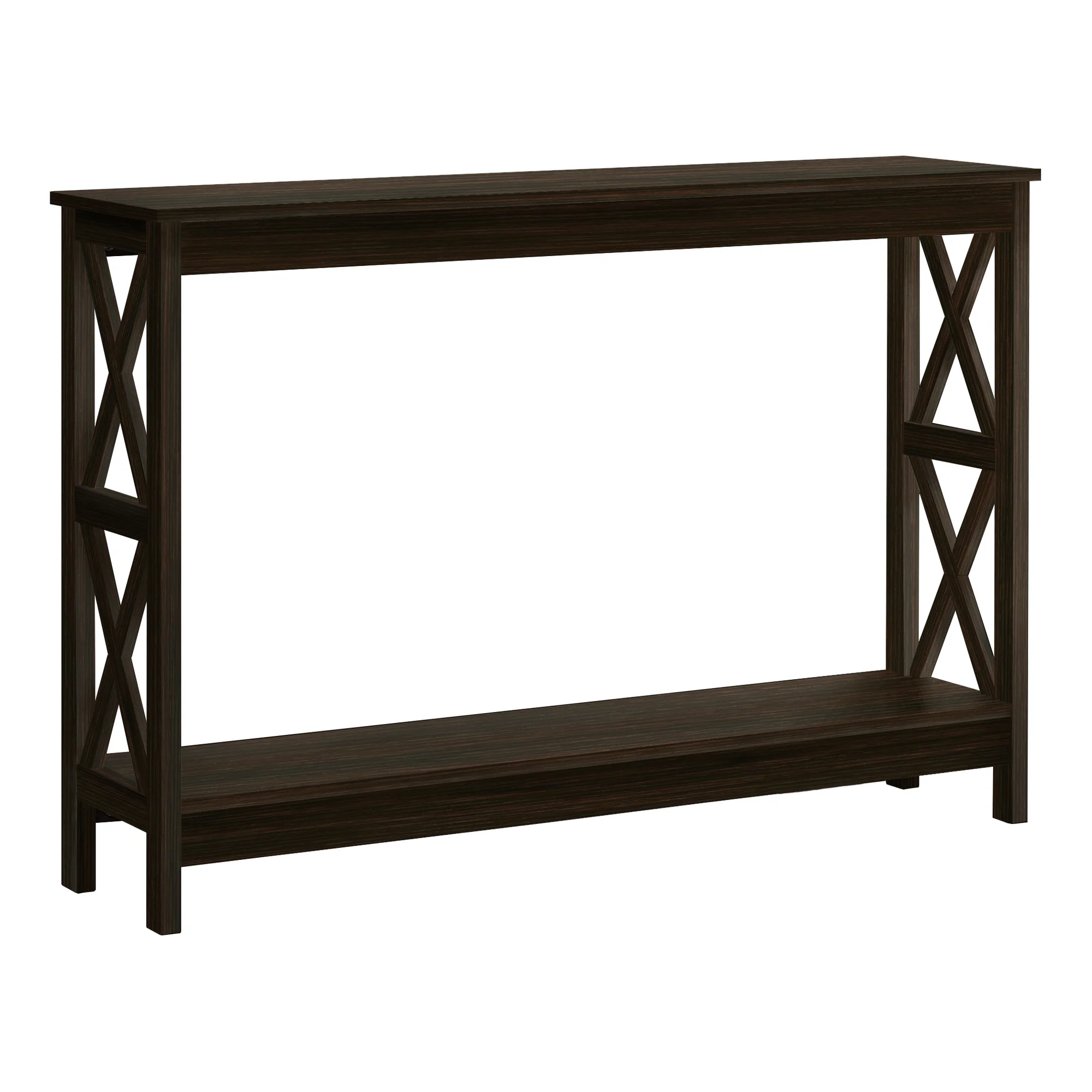Rectangular Espresso Hall Console Accent Table By Homeroots - Image 2