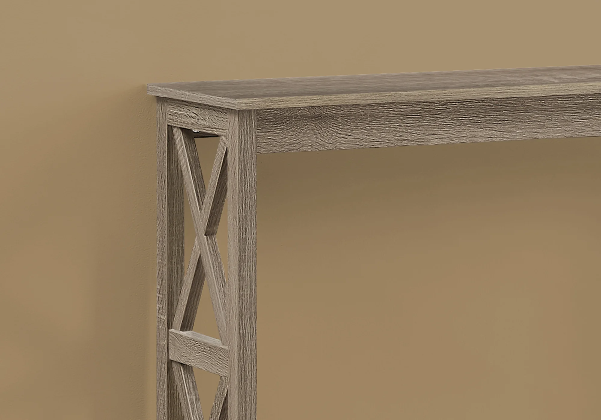Rectangular Espresso Hall Console Accent Table By Homeroots - Image 6