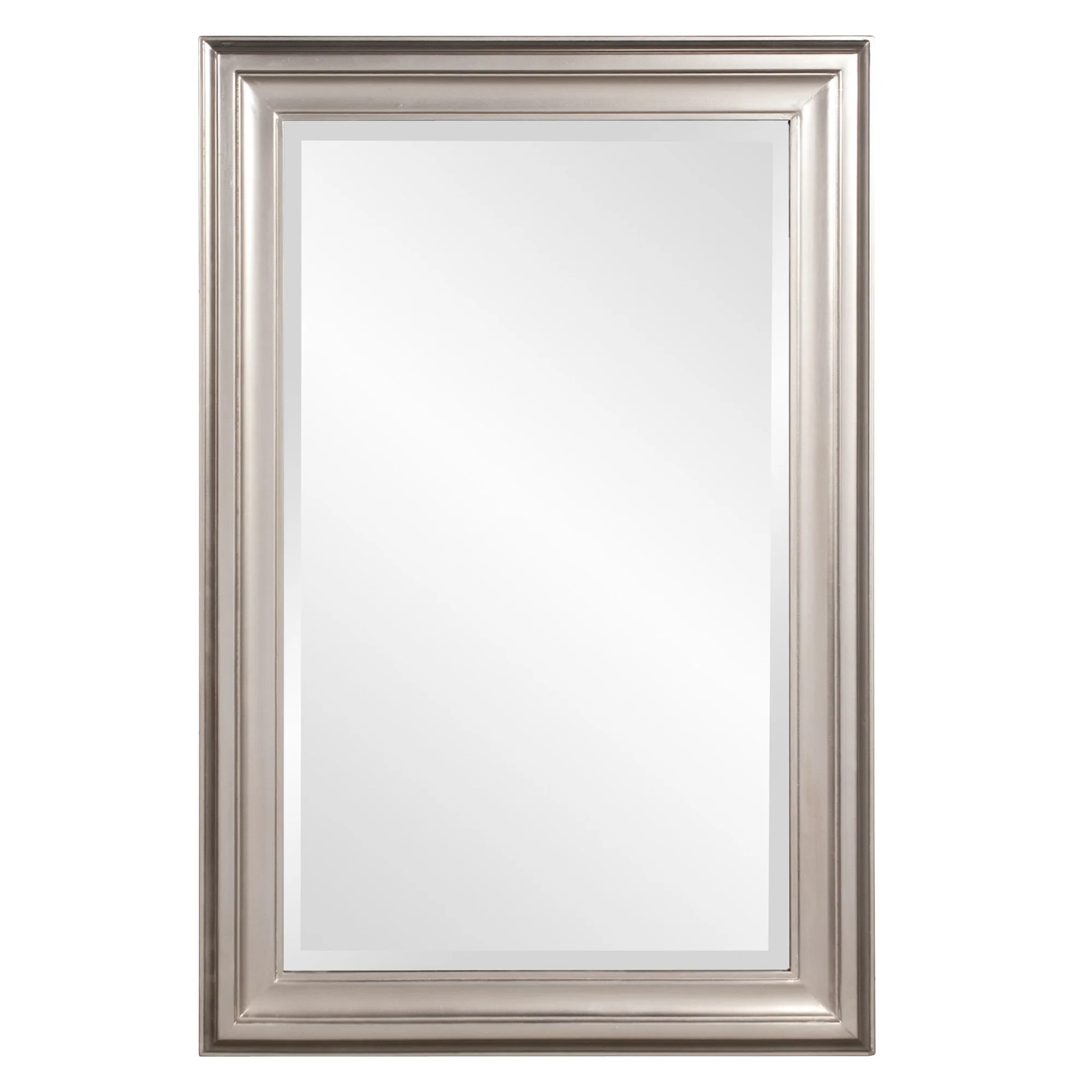 Rectangular Mirror with Leaf Wood Frame By Homeroots - Image 2