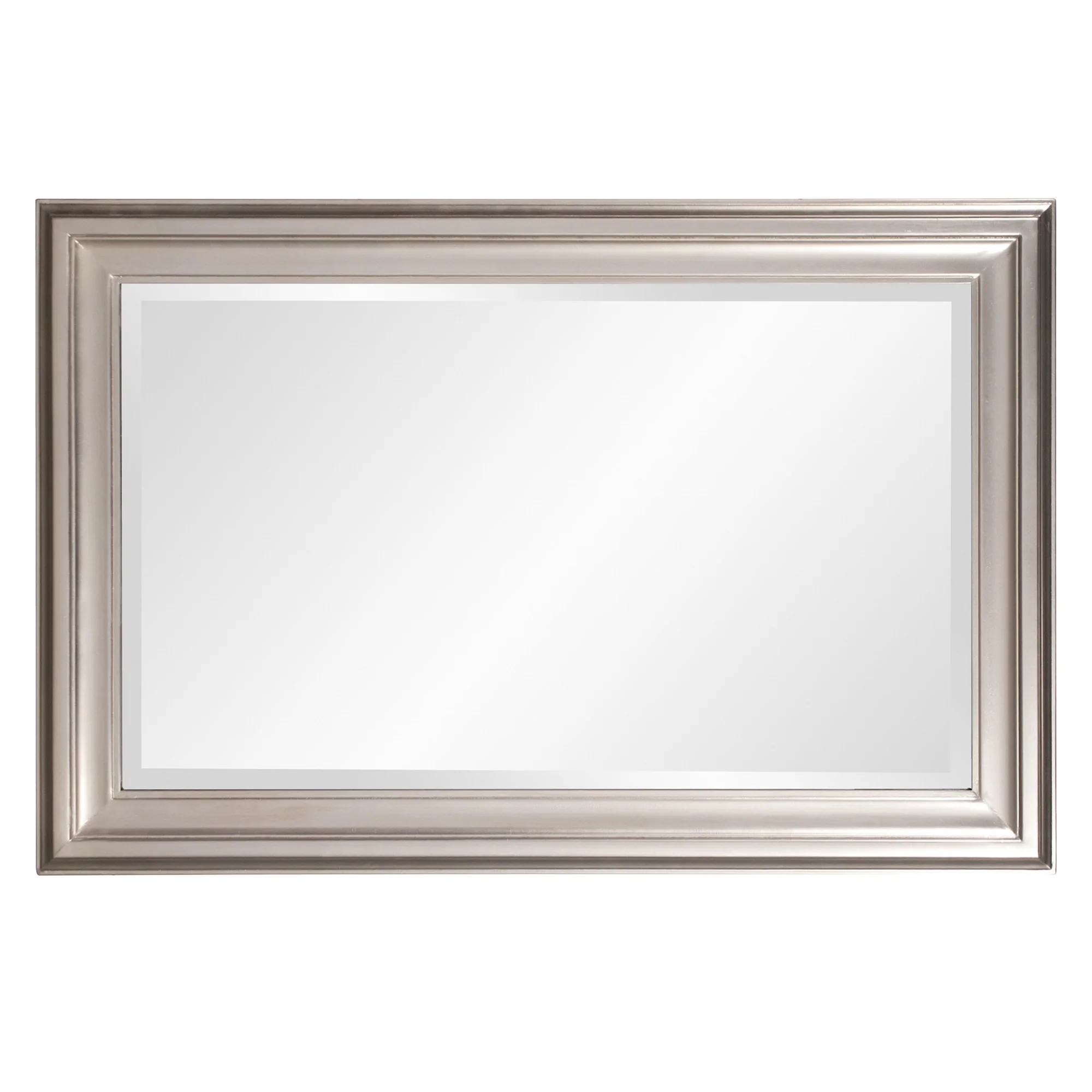 Rectangular Mirror with Leaf Wood Frame By Homeroots - Image 4