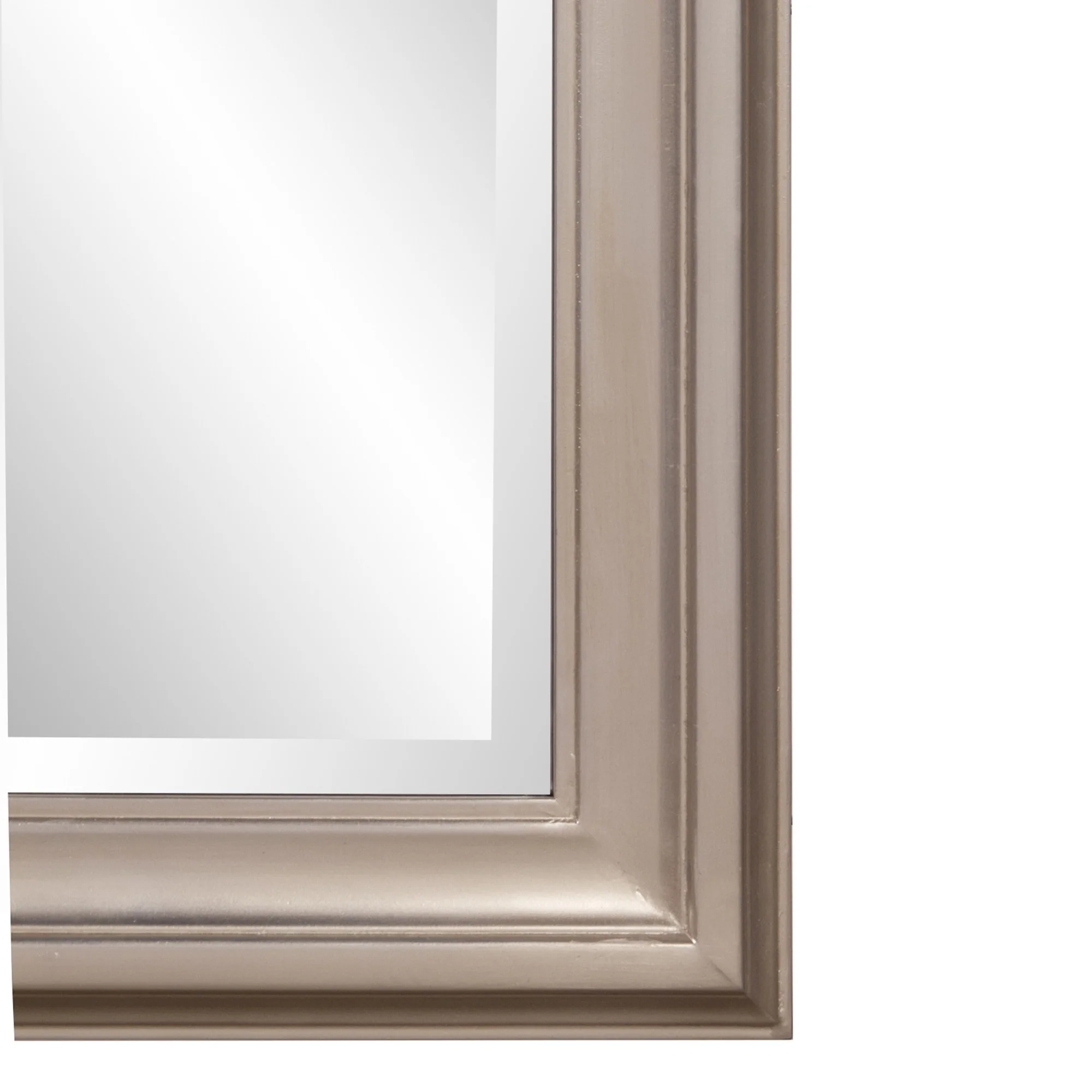 Rectangular Mirror with Leaf Wood Frame By Homeroots - Image 5