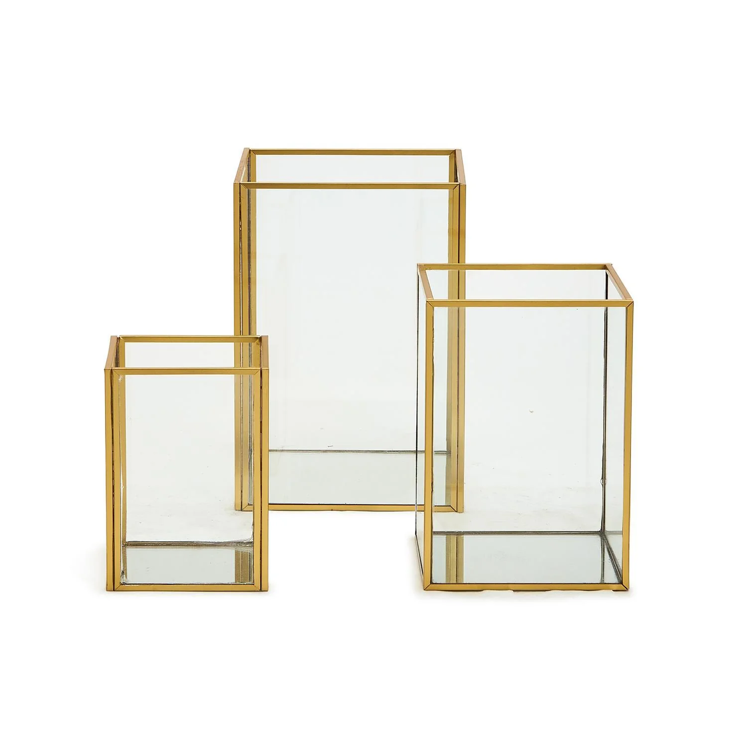 Rectangular Windows Vase Set Of 9 By Tozai Home - Image 2