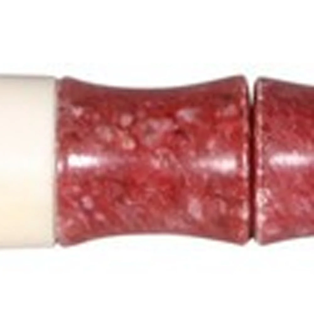 Red Spotted Jade Faux Bamboo Decorative Calligraphy Brush By Homeroots - Image 4
