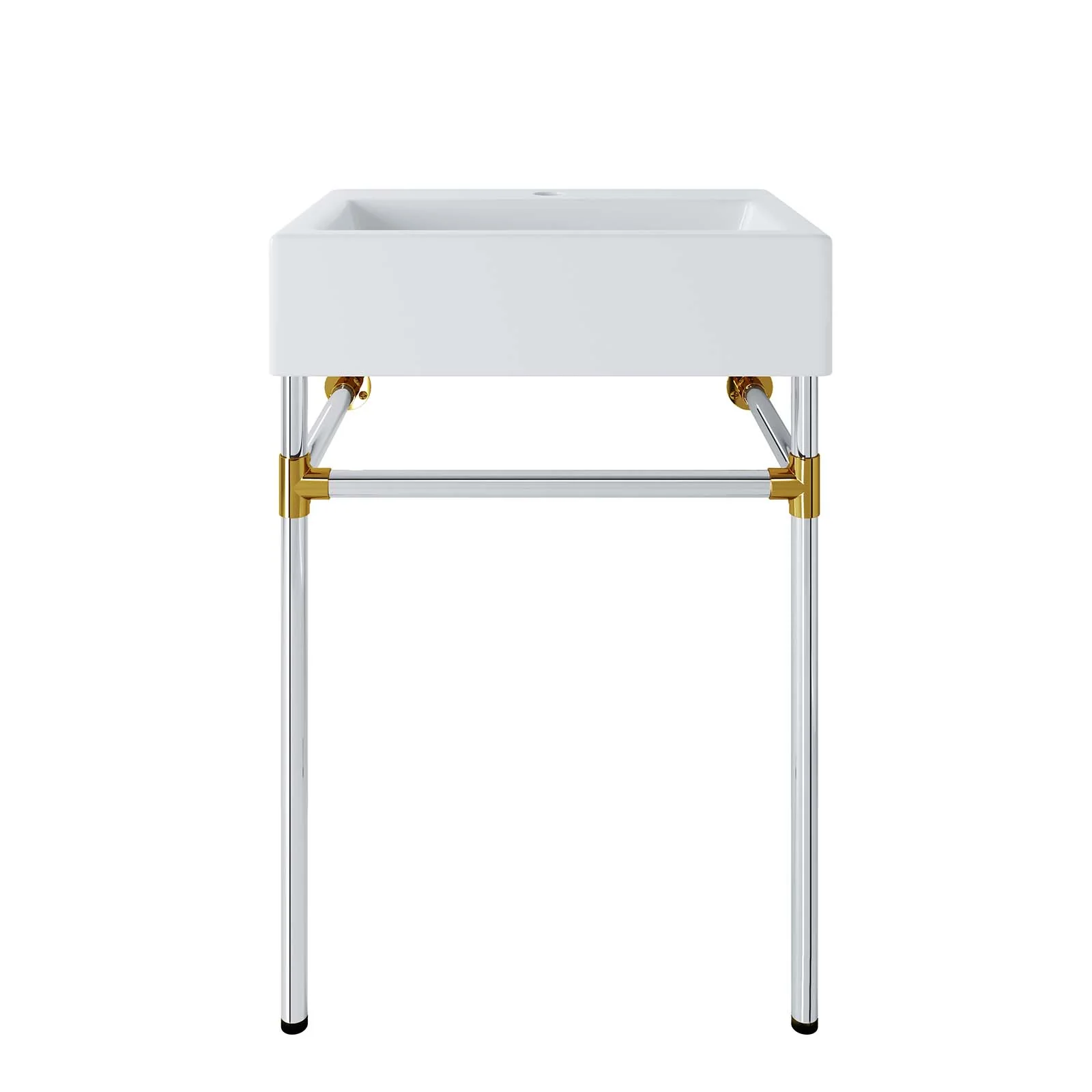 Redeem 24" Silver Stainless Steel Wall-Mount Bathroom Vanity By Modway - EEI-5538 - Image 2