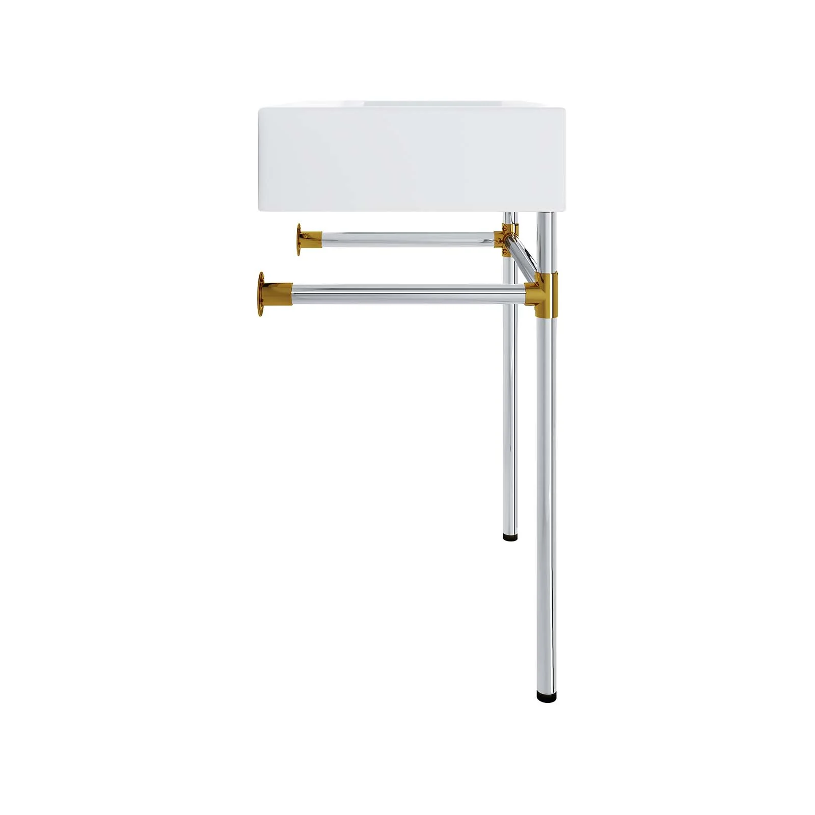 Redeem 24" Silver Stainless Steel Wall-Mount Bathroom Vanity By Modway - EEI-5538 - Image 5