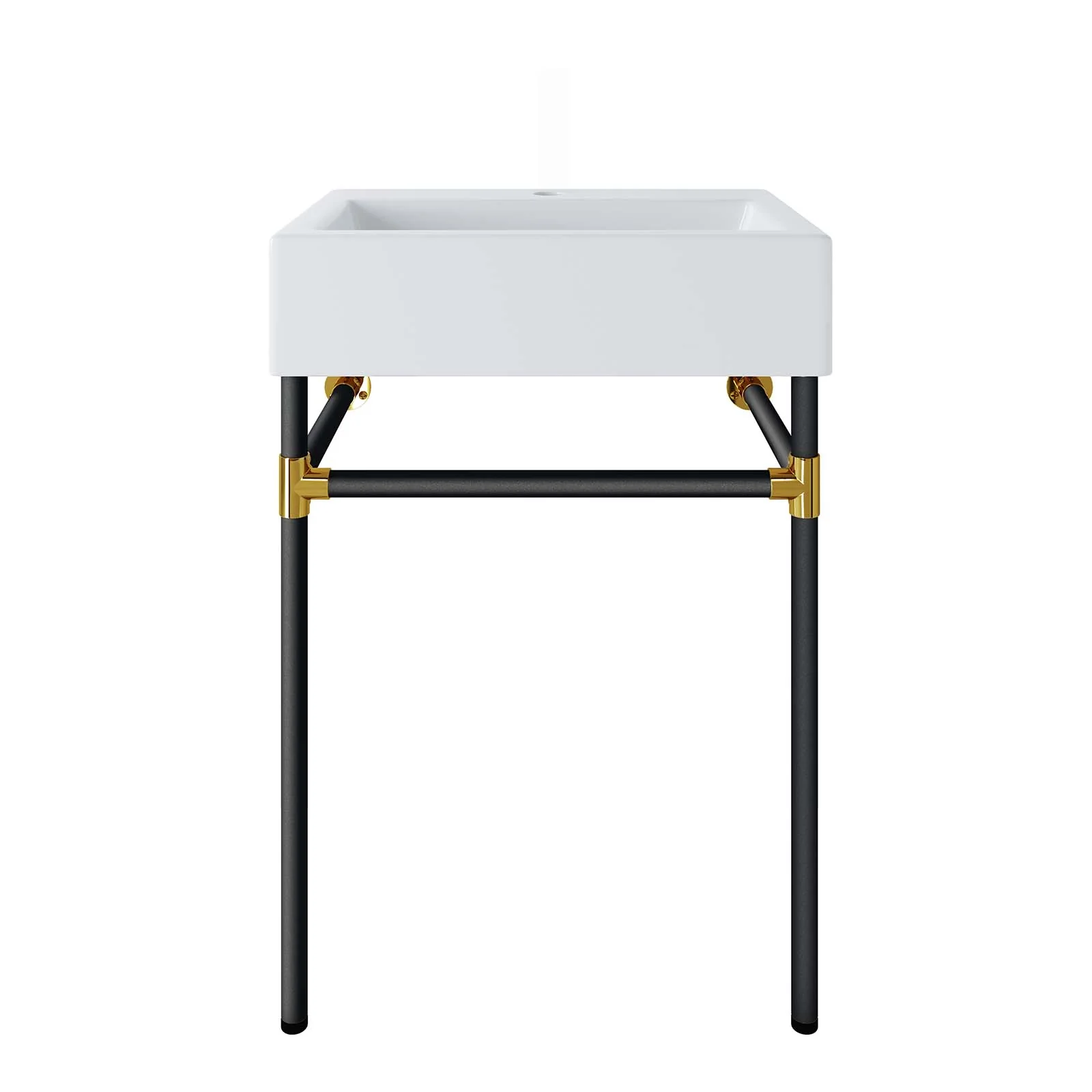 Redeem 24" Wall-Mount Black Stainless Steel Bathroom Vanity By Modway - EEI-5537 - Image 2