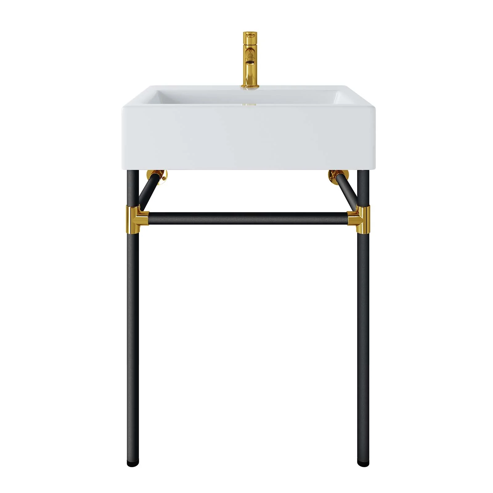 Redeem 24" Wall-Mount Black Stainless Steel Bathroom Vanity By Modway - EEI-5537 - Image 6