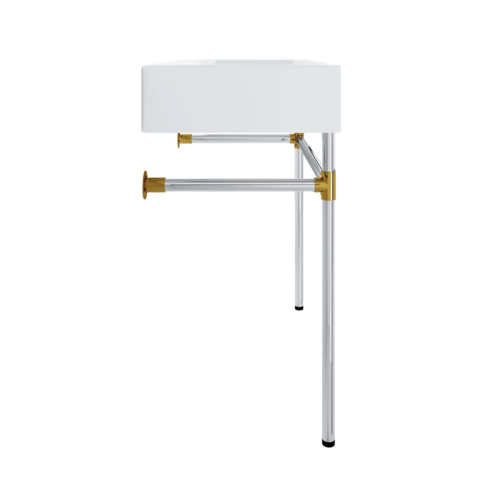Redeem 32" Silver Stainless Steel Wall-Mount Bathroom Vanity By Modway - EEI-5542 - Image 5