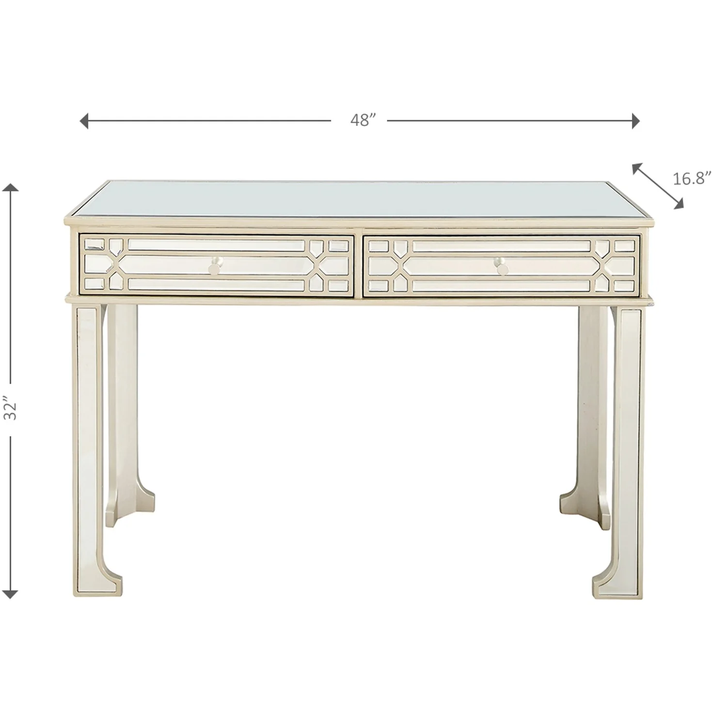 Regal Feel Console Table By Homeroots - Image 2