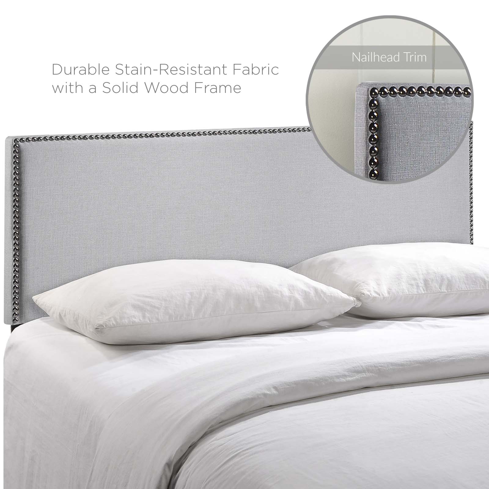 Region Nailhead  Full Upholstered Headboard By Modway - MOD-5217 - Image 6