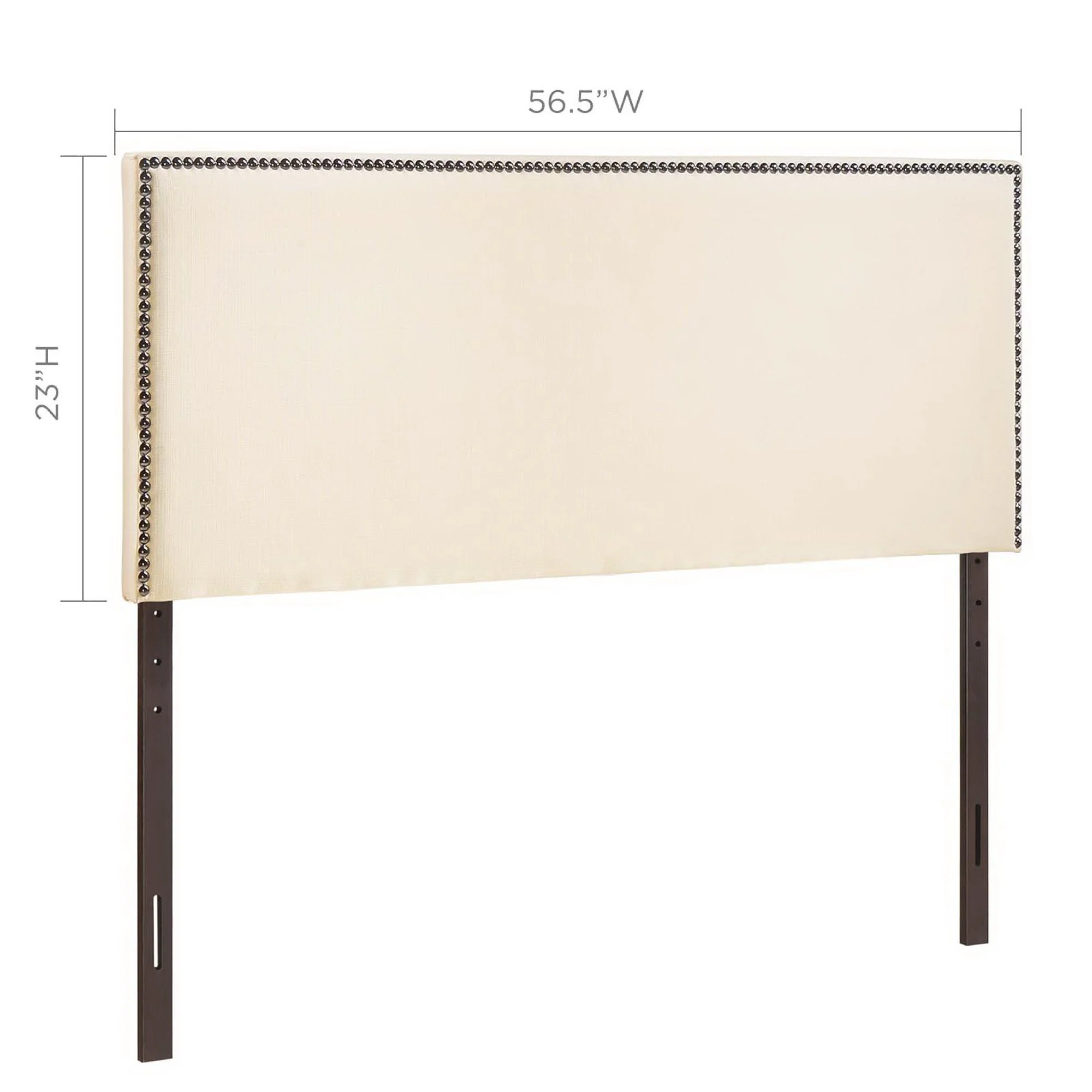Region Nailhead Upholstered Full Headboard by Modway - Image 3