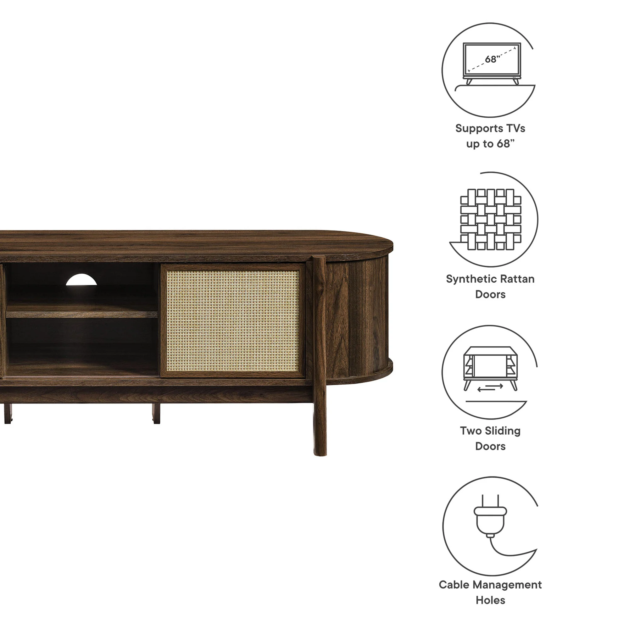 Reid 61" TV Stand by Modway - Image 9