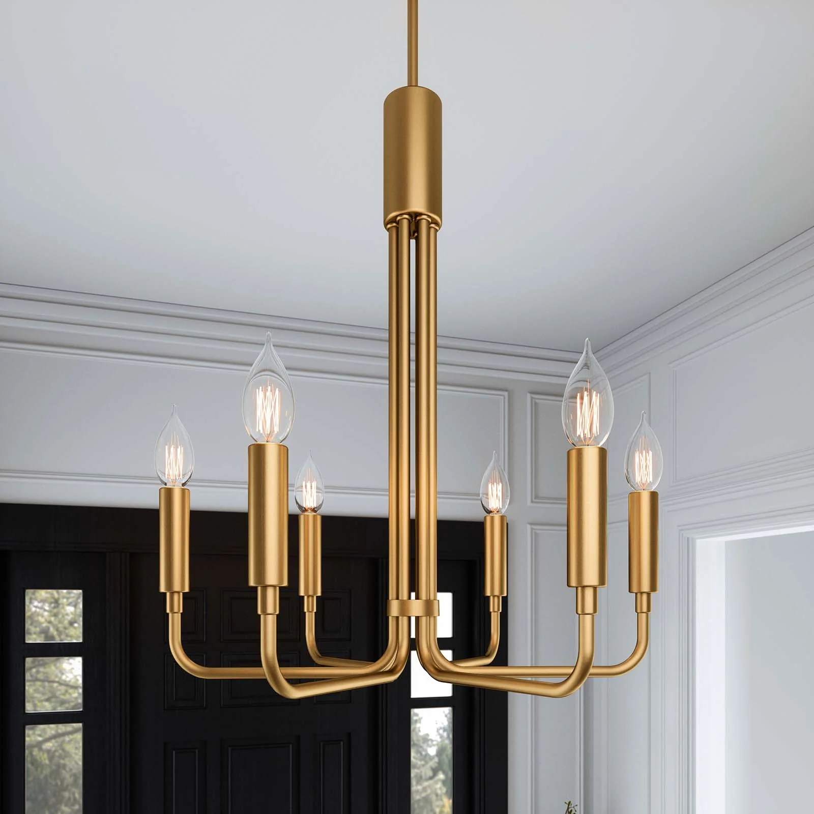 Rekindle 6-Light Chandelier By Modway - EEI-5637 - Image 17