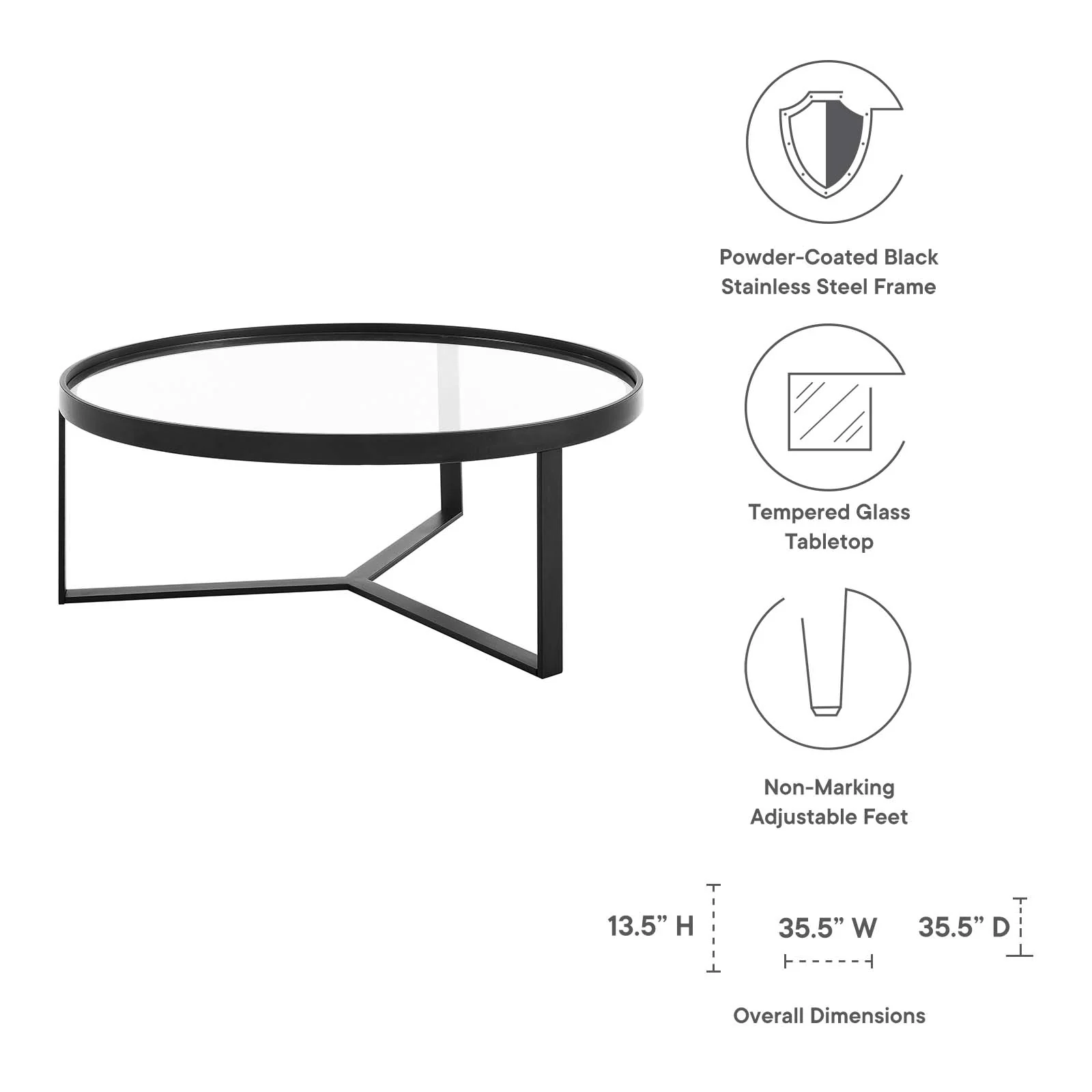 Relay Coffee Table By Modway - EEI-6155 - Image 7