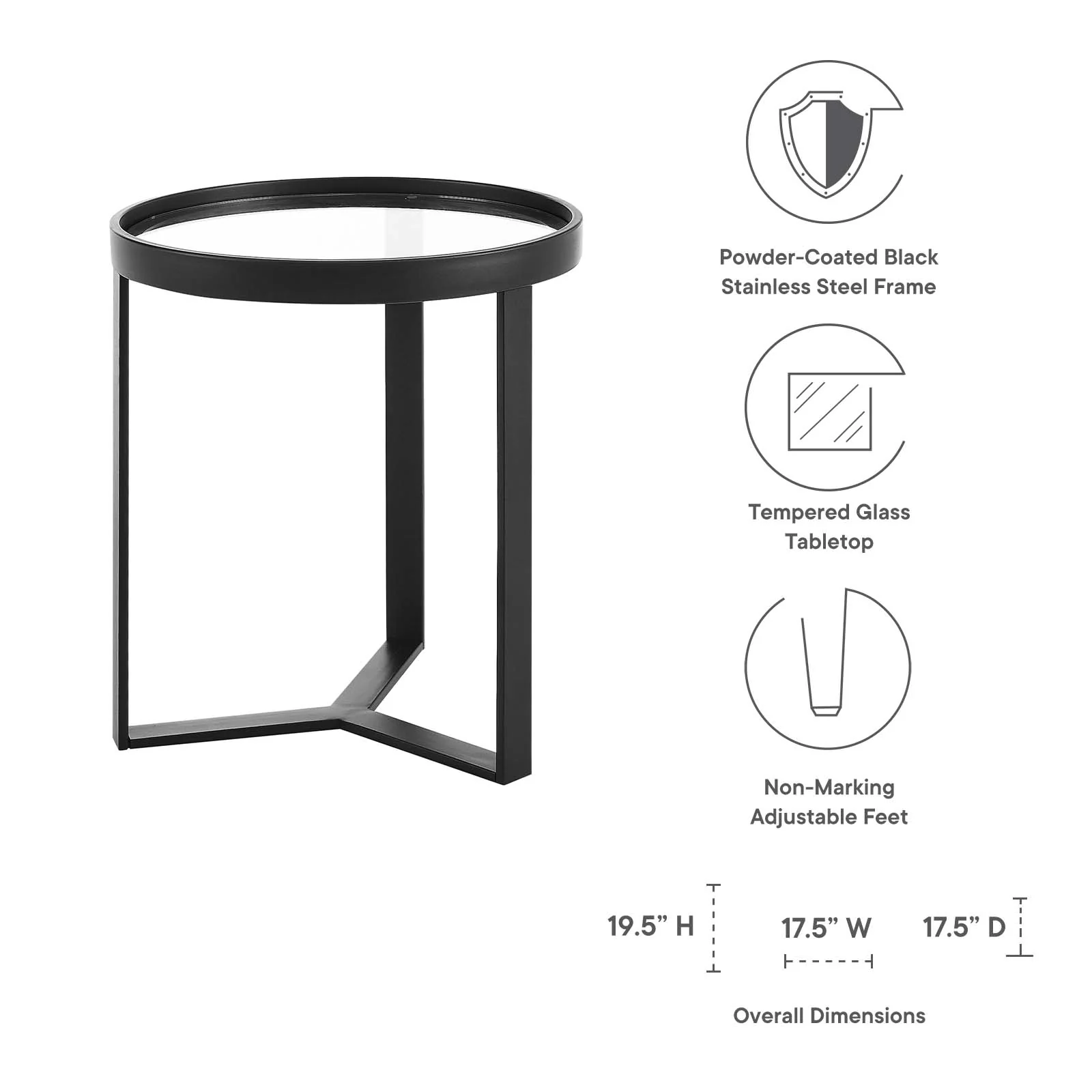 Relay Side Table By Modway - EEI-6152 - Image 8