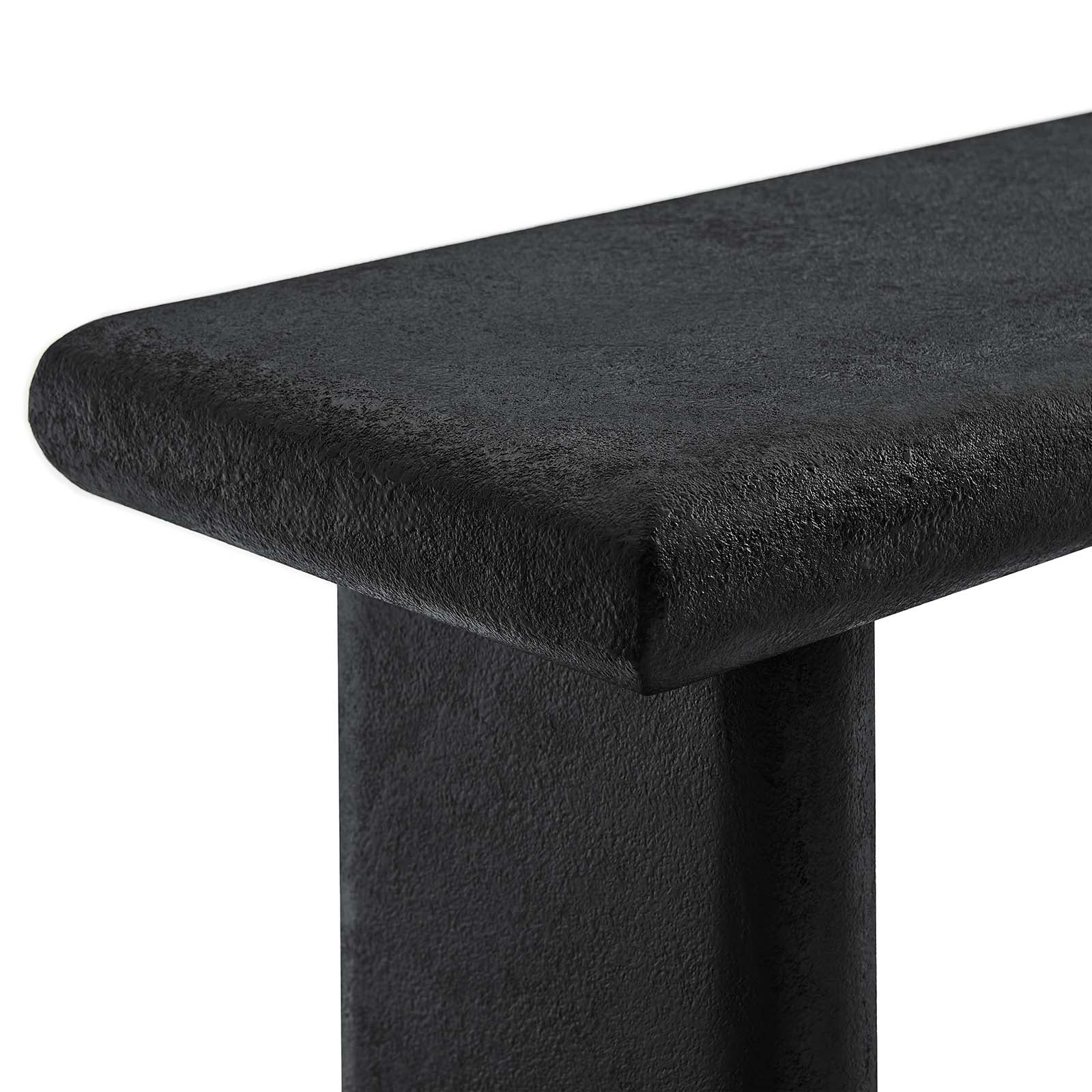 Relic Concrete Textured Console Table By Modway - EEI-6577 - Image 6