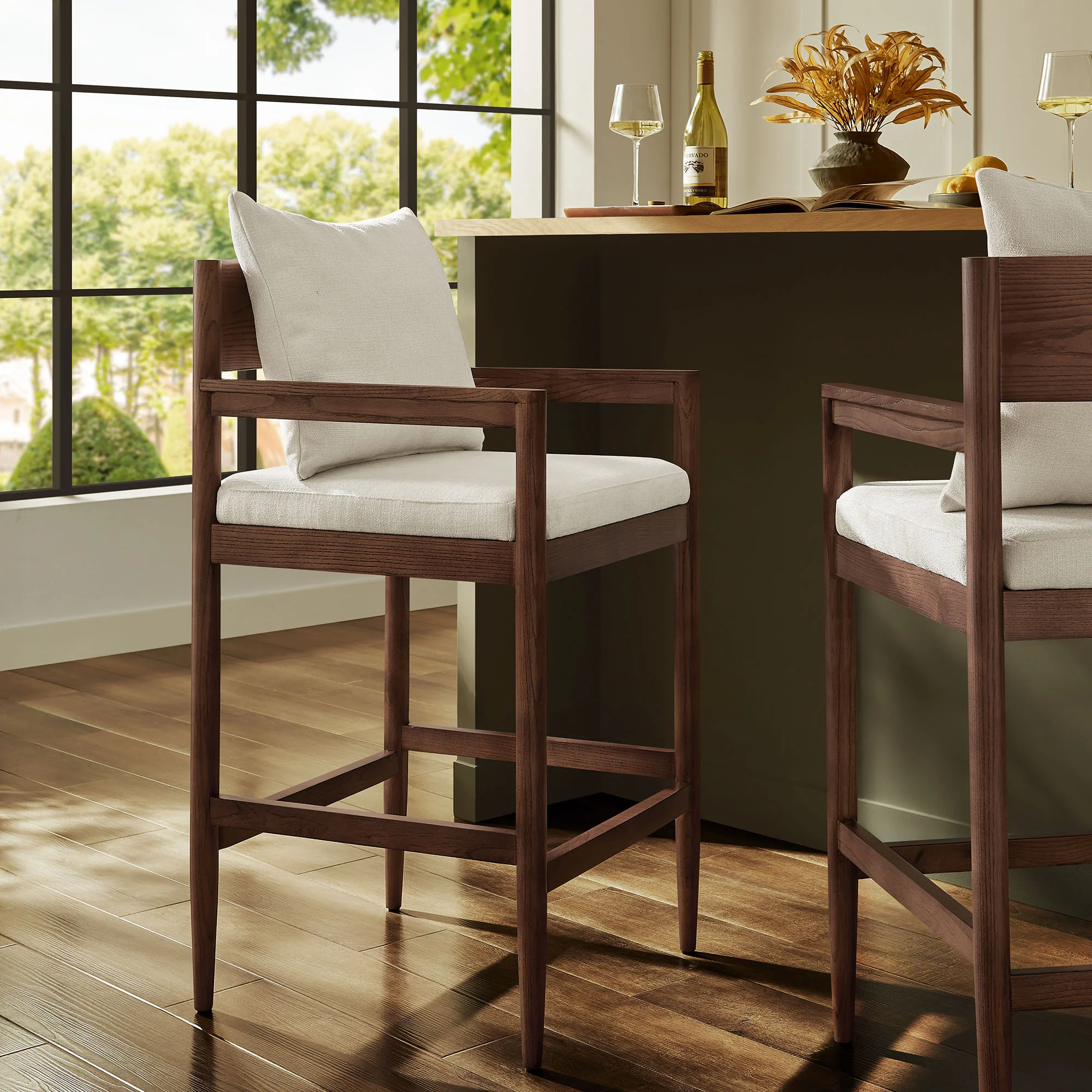 Remington Wood Bar Stool by Modway - Image 16