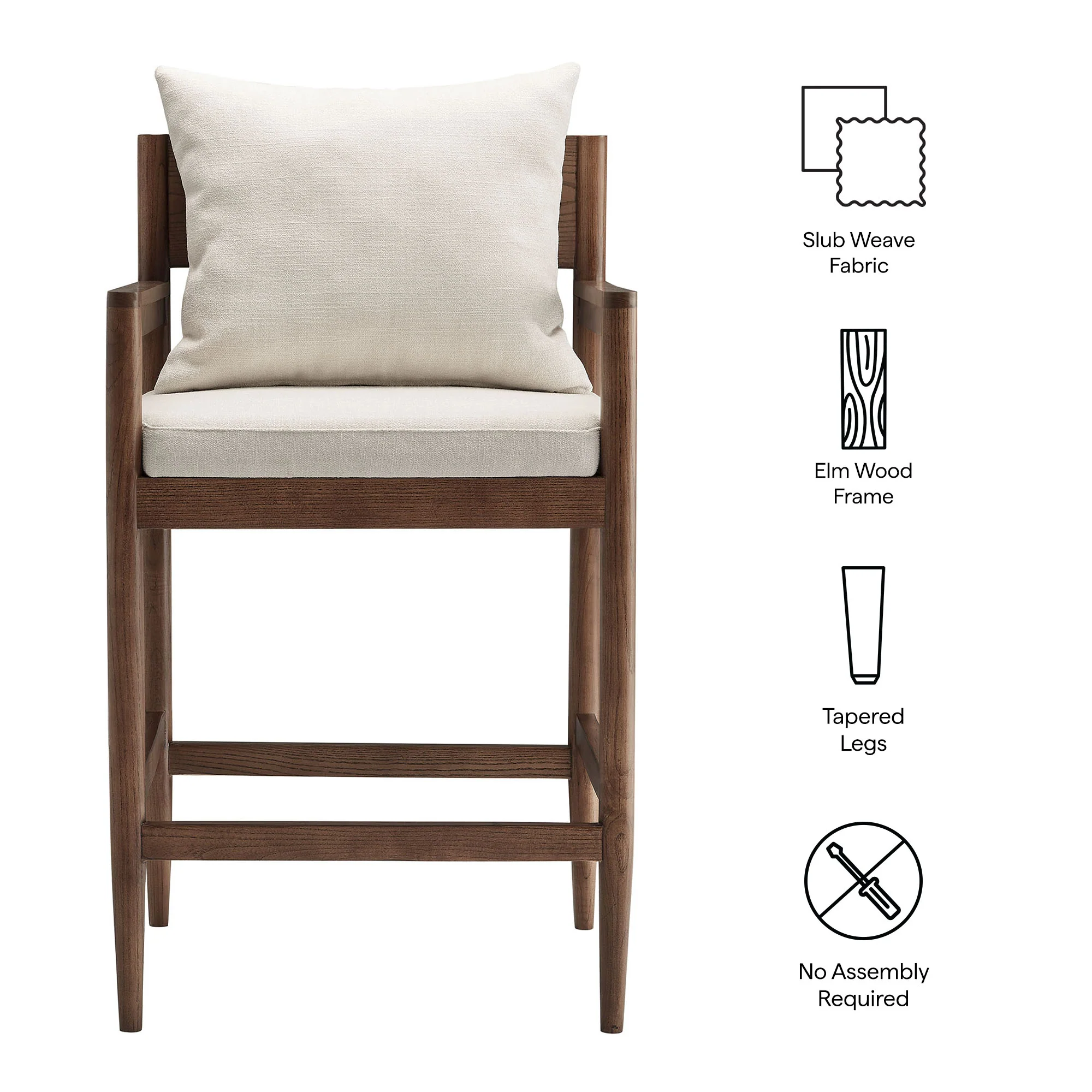 Remington Wood Counter Stool by Modway - Image 17