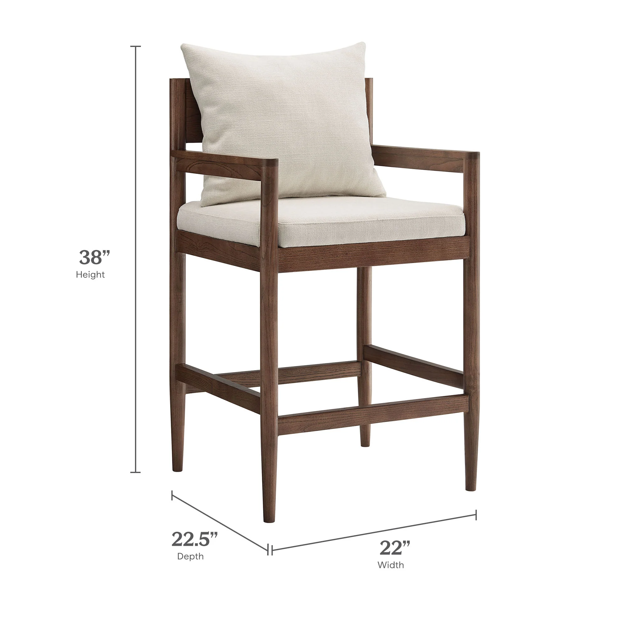 Remington Wood Counter Stool by Modway - Image 18