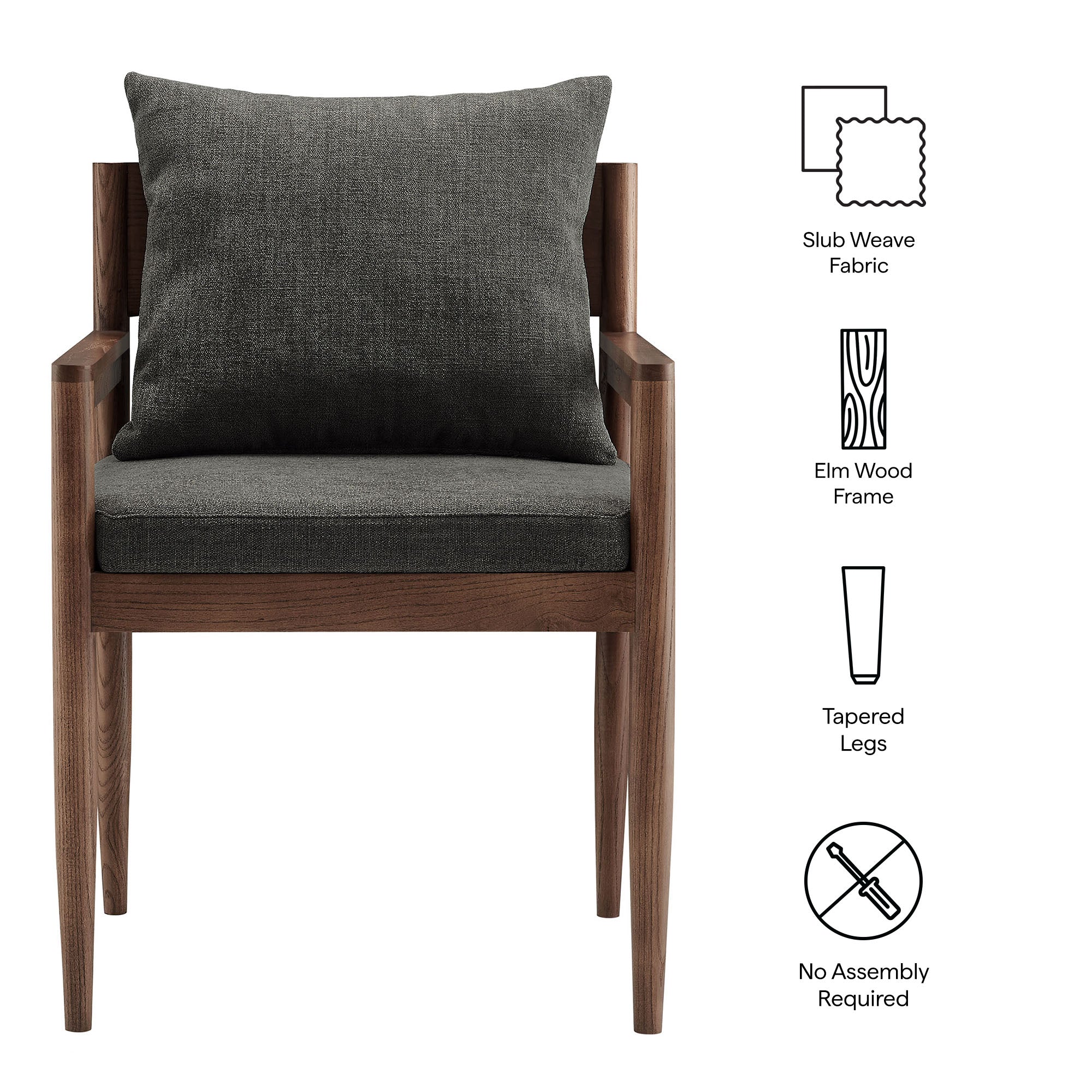Remington Wood Dining Armchair by Modway - Image 8