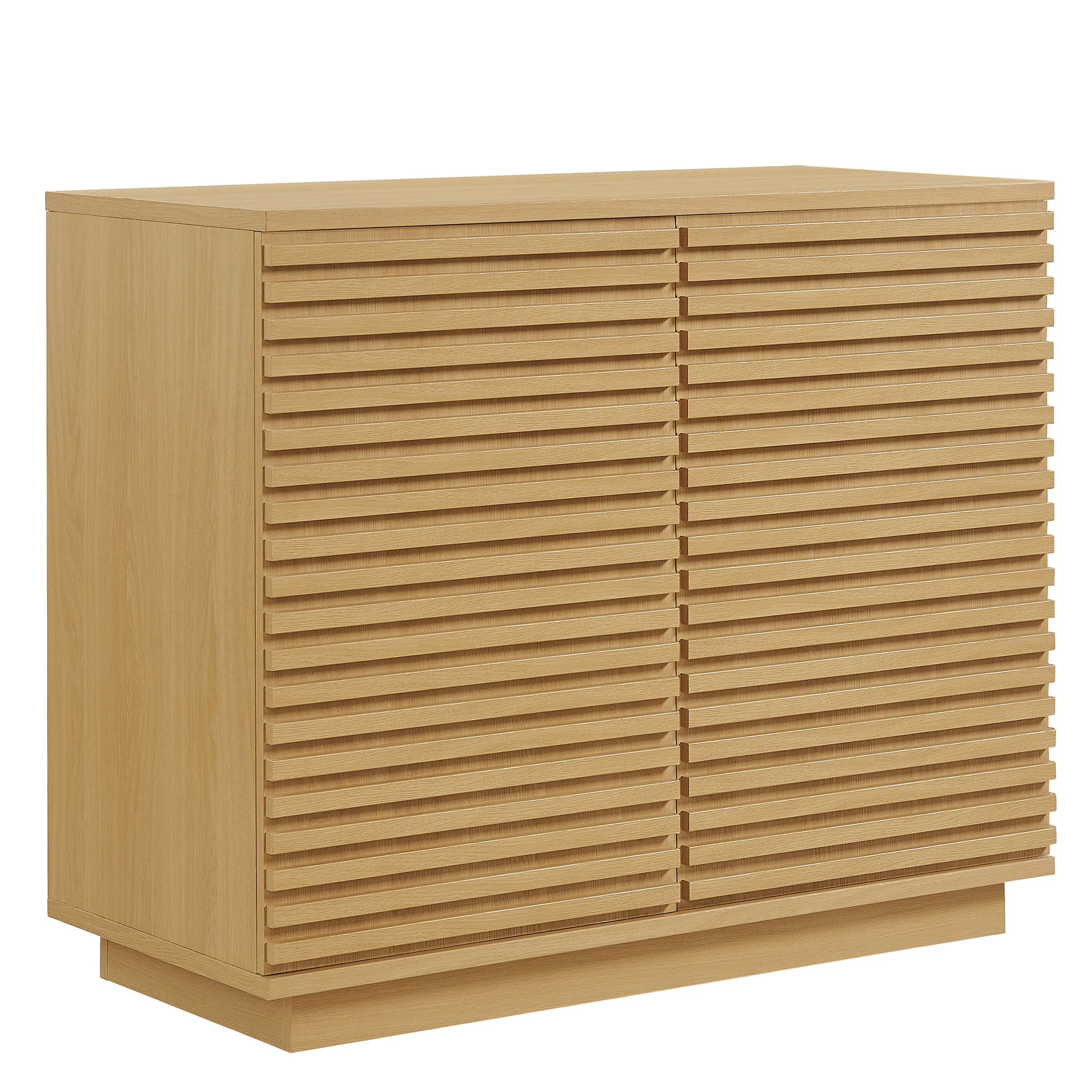 Render 2-Door Fluted Accent Cabinet by Modway - Image 2