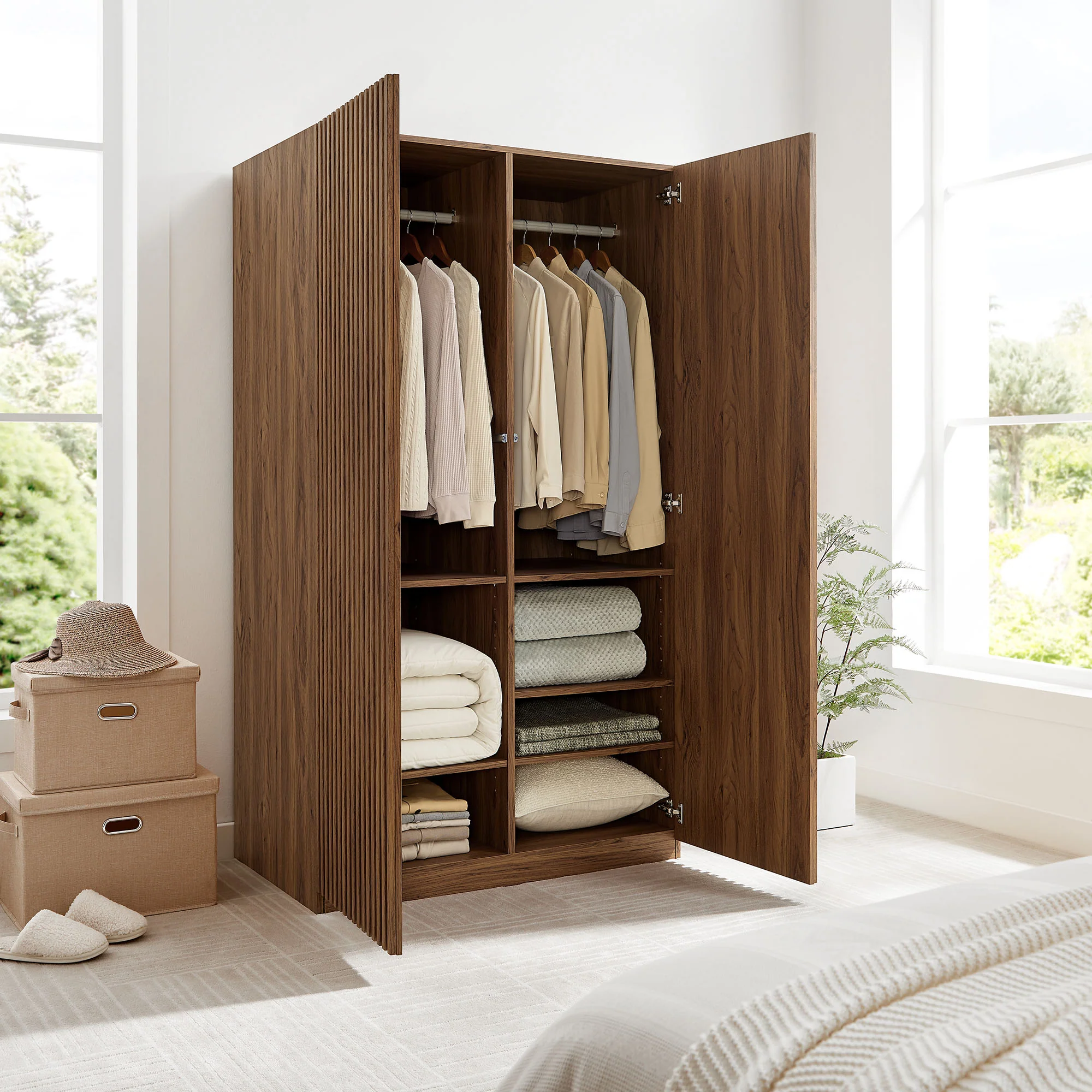 Render 2-Door Wardrobe Closet by Modway - Image 19